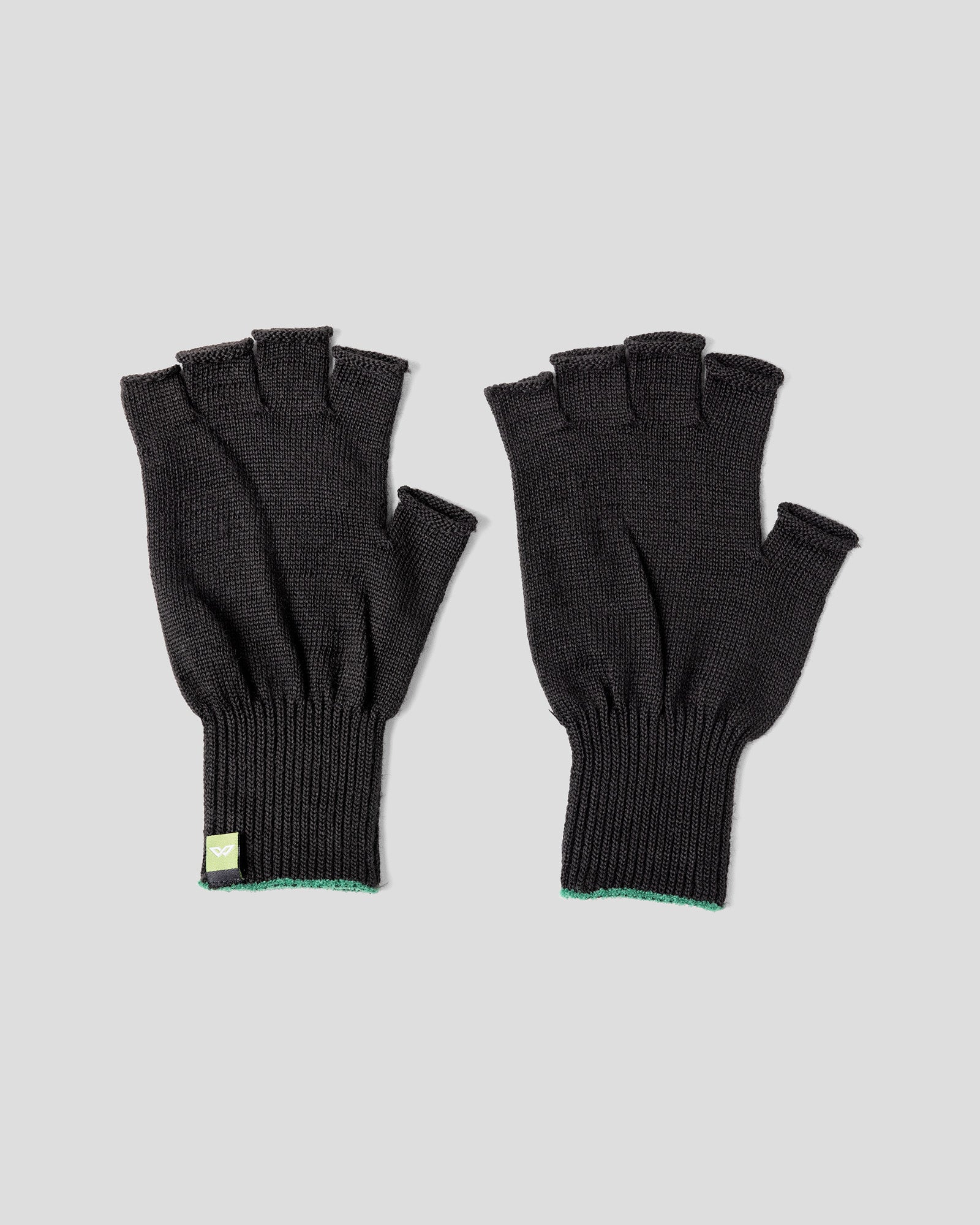 Polypropylene Fingerless Gloves for Men & Women - Breathable Black Workout & Cycling Gloves - Perfect for Gym, Running, and Outdoor Activities