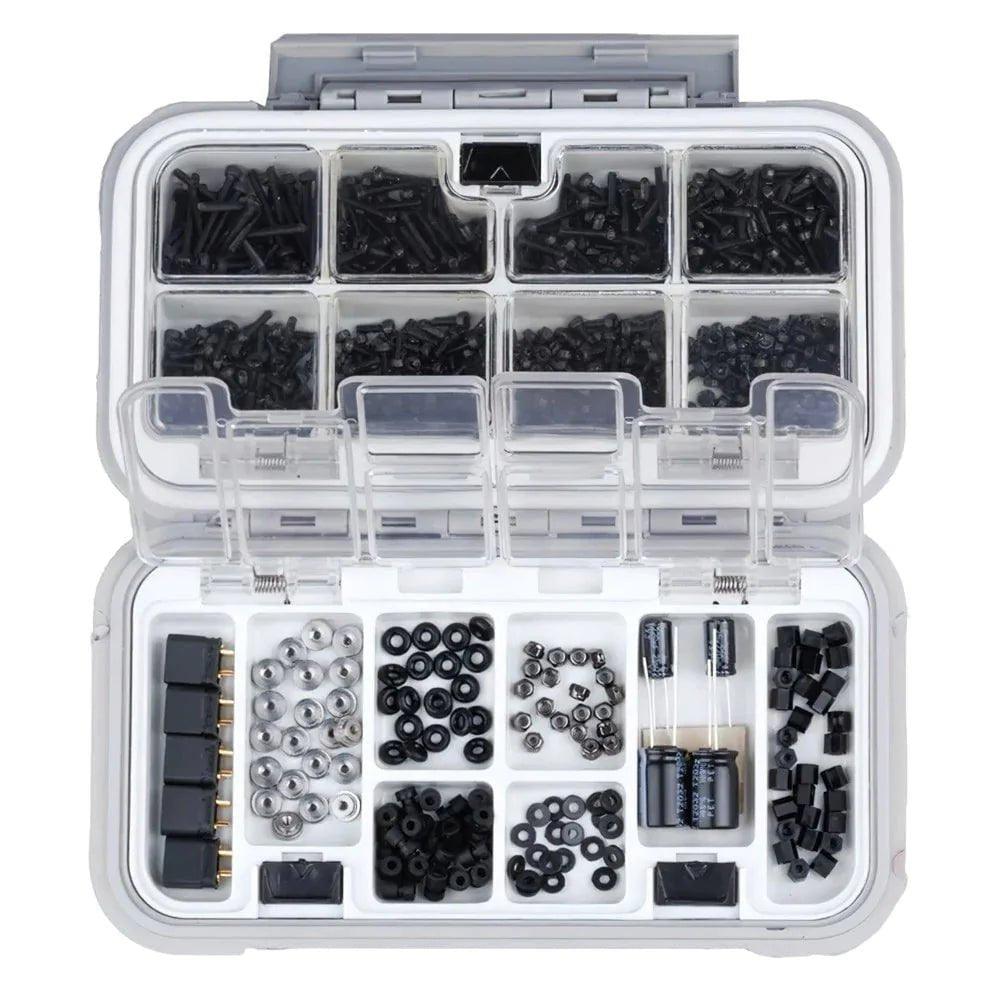 Flywoo M2 Drone Hardware Kit - Replacement Parts for FPV Quadcopters - Perfect for DIY Drone Builds and Repairs