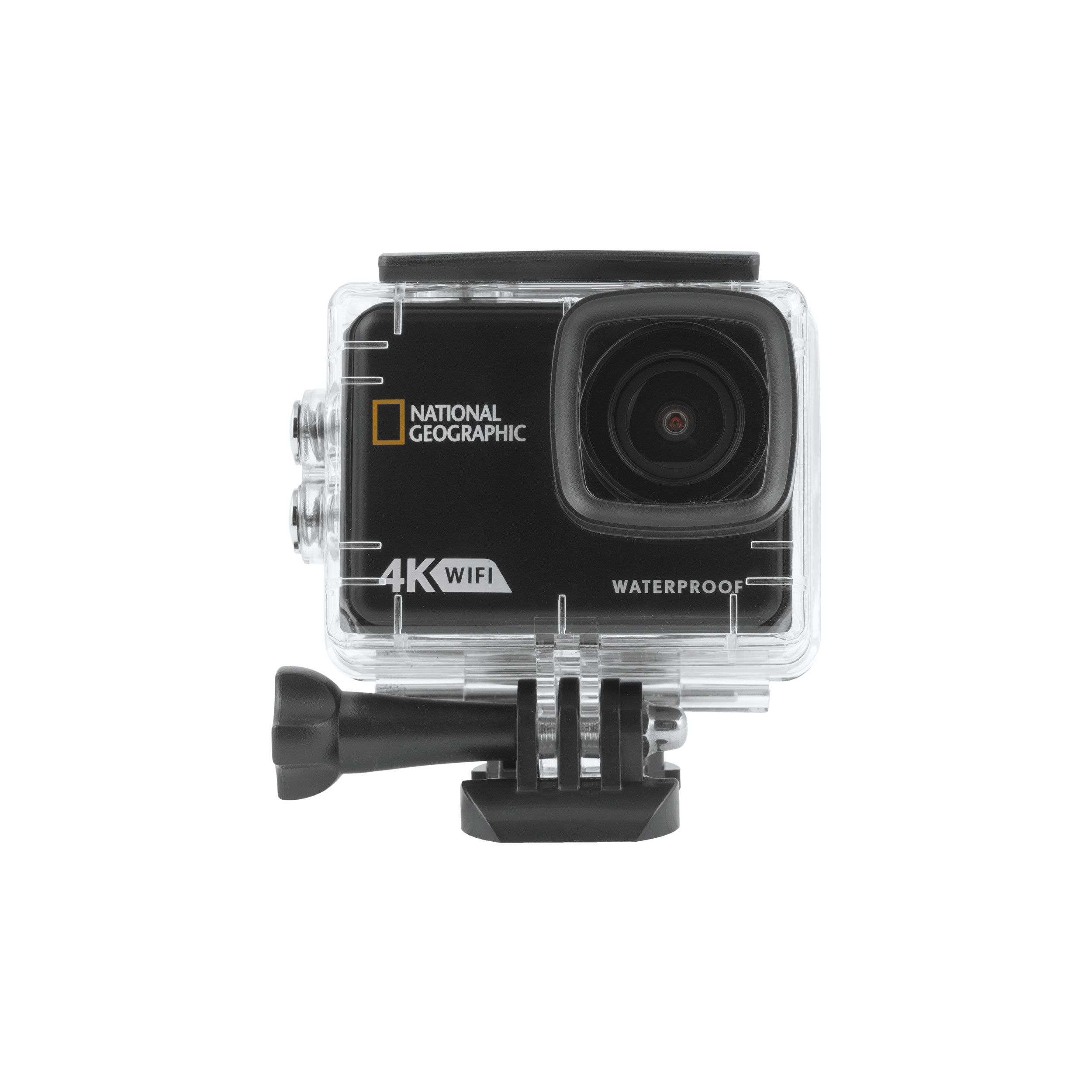 National Geographic 4K Ultra HD Waterproof Action Camera with WiFi - Perfect for Outdoor Adventures, Surfing, Hiking & Vlogging