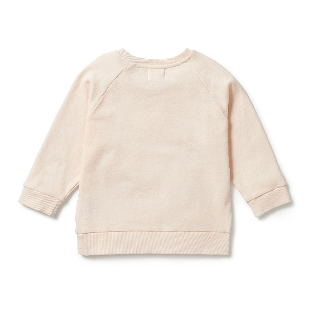 Organic Cotton Terry Cloth Sweatshirt for Women - Soft & Breathable Casual Wear for Gym, Lounge & Everyday Comfort