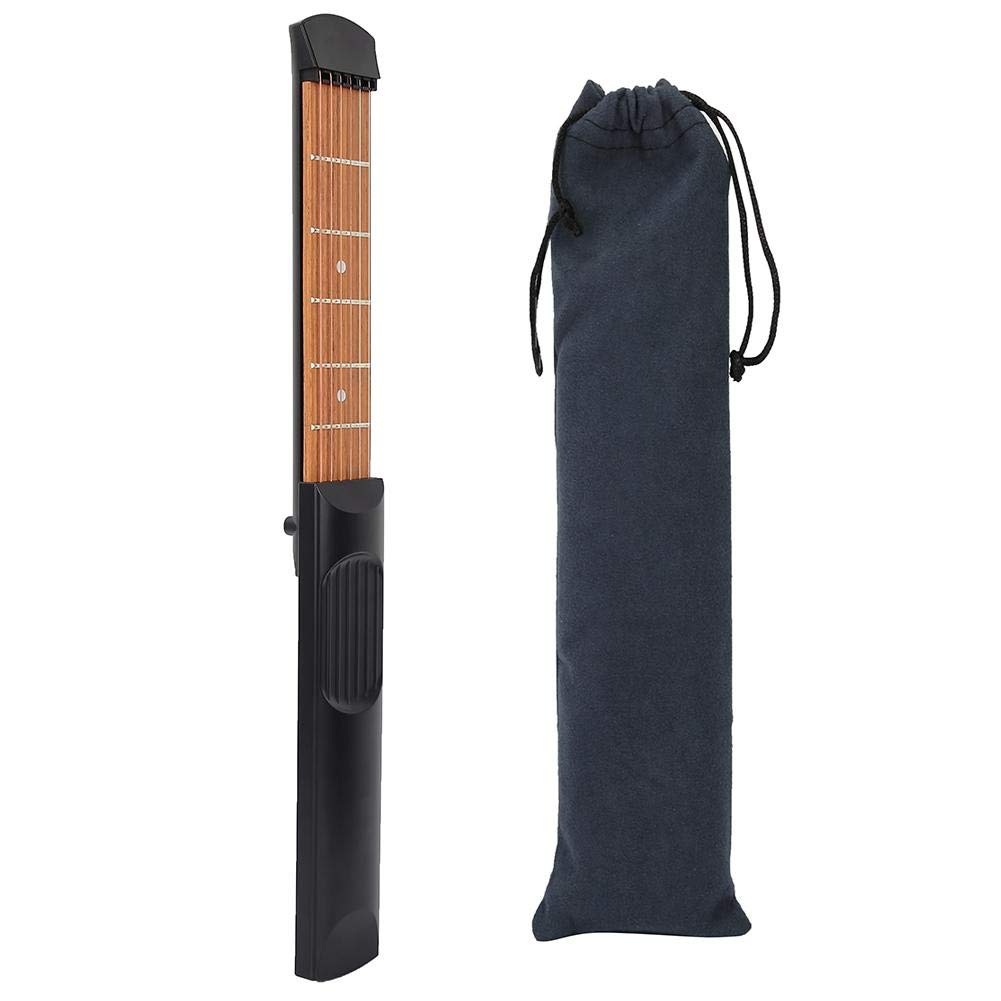6 Fret Guitar Chord Trainer - Mini Practice Strings Tool for Acoustic & Electric Guitar - Perfect for Beginners & Travel Practice