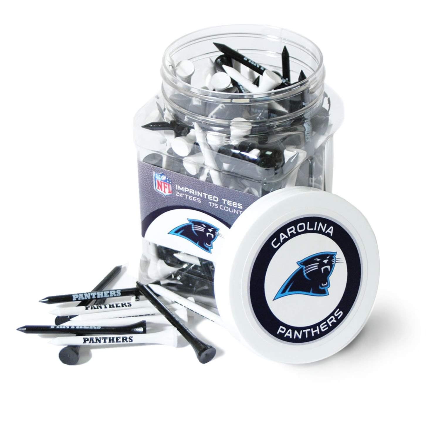 Team Golf Unisex Adult 175 Golf Tees - Premium Wooden Golf Tees for Men & Women - Perfect for Driving Range, Practice & Tournament Play