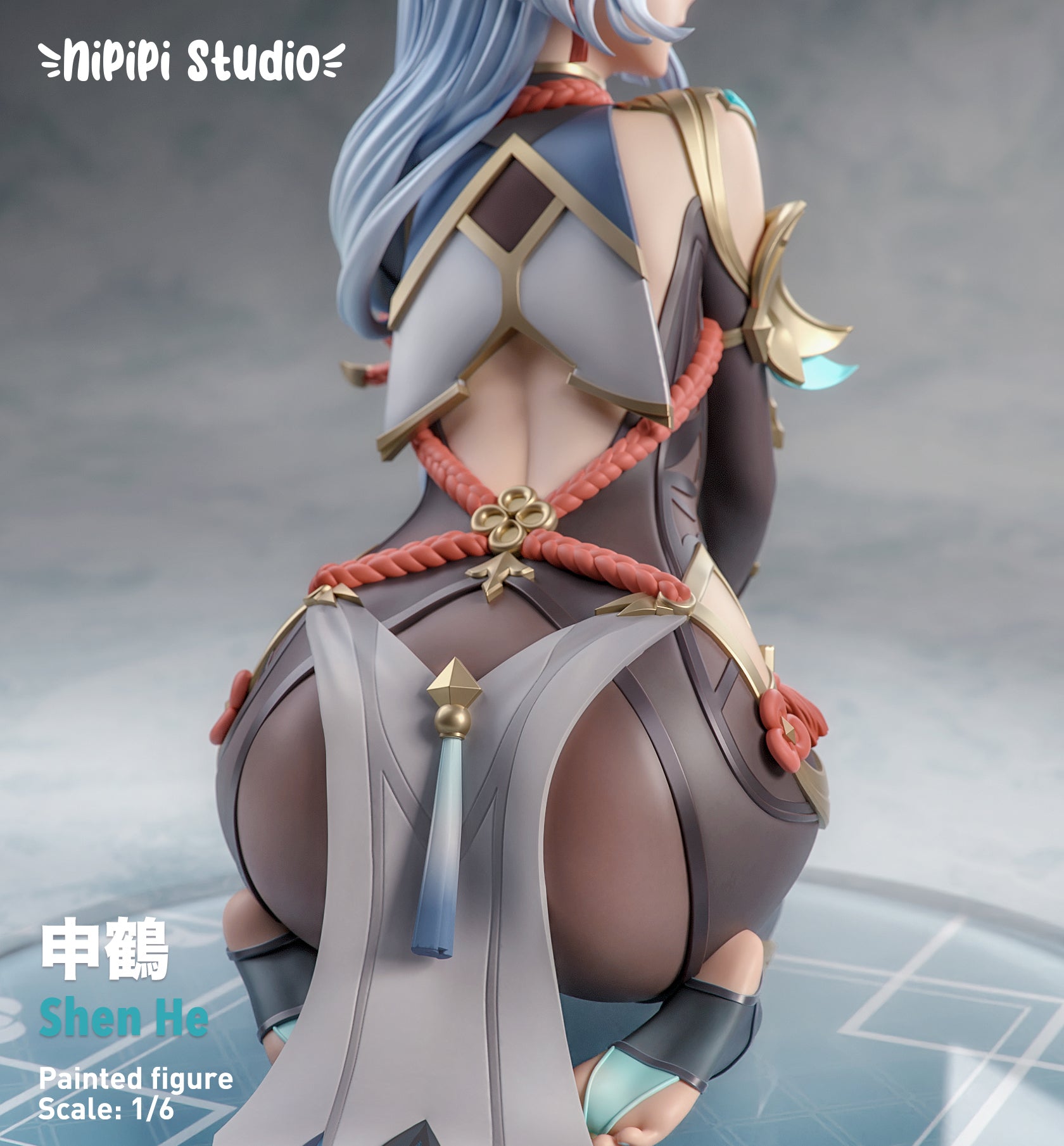 Genshin Impact Shen He Cosplay Costume - NiPiPi Studio Official Outfit | Perfect for Halloween, Anime Conventions & Role-Playing