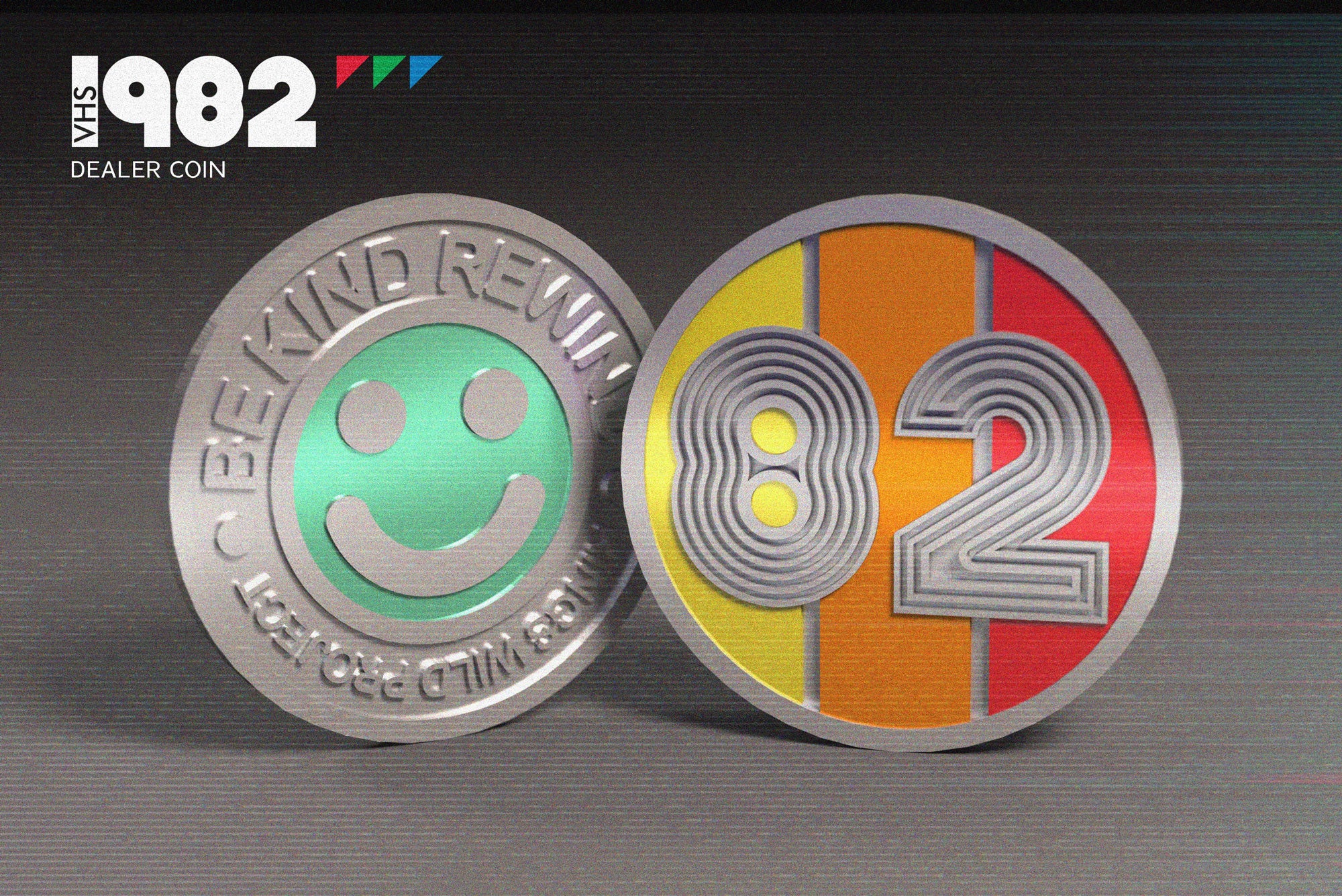 VHS Coin - Collectible Vintage VHS Tape Shaped Coin for Movie Lovers & Nostalgia Enthusiasts | Perfect for Film Memorabilia Collections, Gift Giving, and Retro-Themed Events
