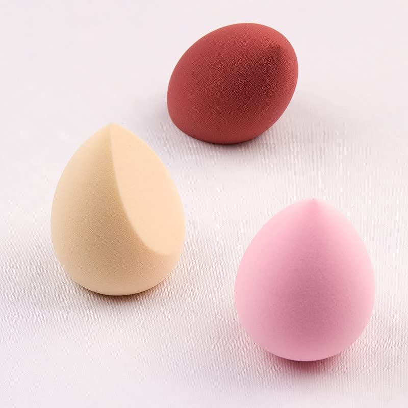 Staila 2-Pack Makeup Sponges - Professional Beauty Blender for Liquid Foundation, Cream & Powder - Latex-Free, Vegan Cosmetic Sponge for Wet & Dry Use - Perfect for Flawless Makeup Application & Blending
