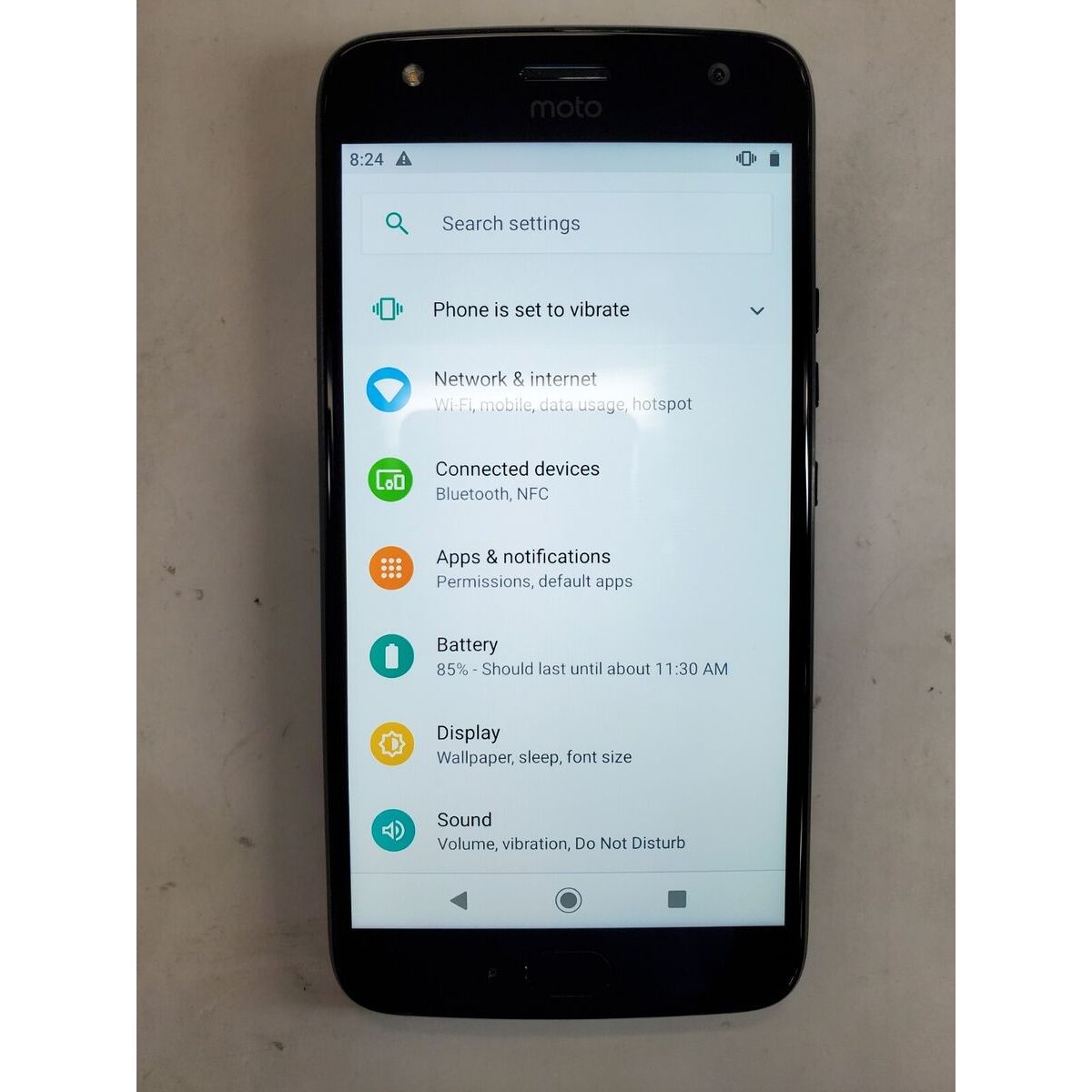 Moto X4 XT1900 64GB Unlocked Smartphone - 5.2