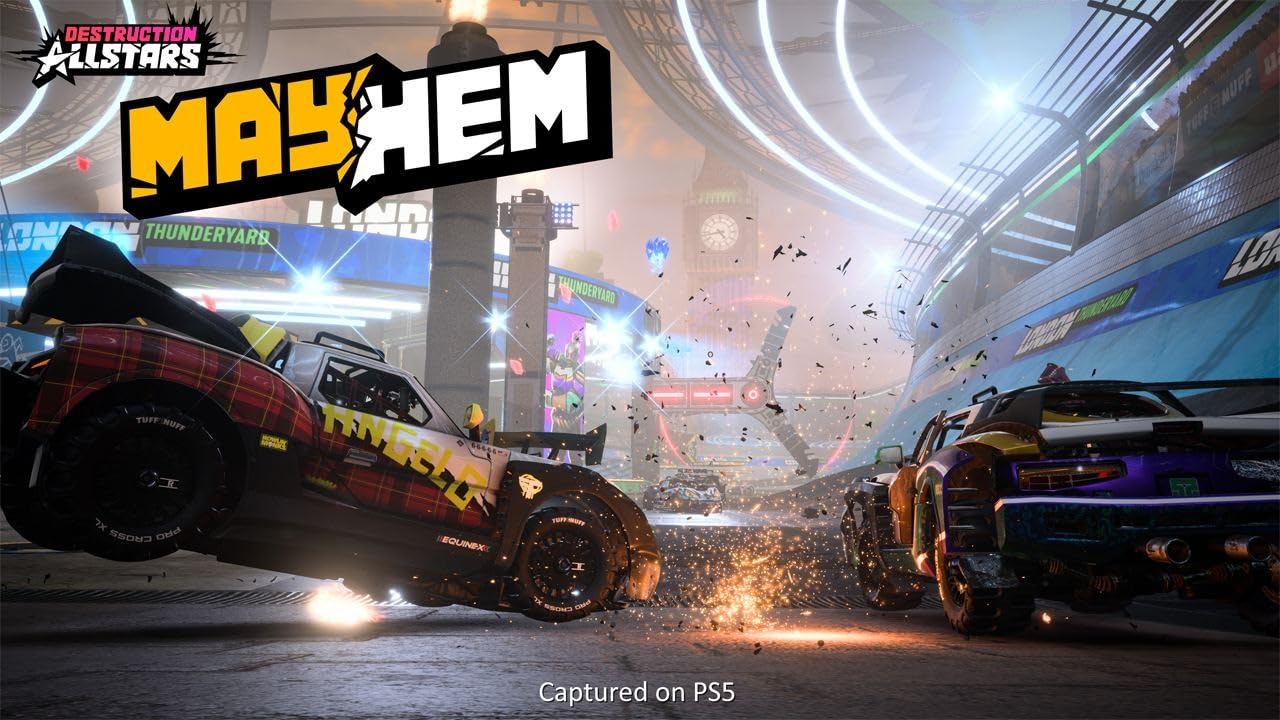 Destruction AllStars - PS5 Game | Action-Packed Multiplayer Racing for PlayStation 5 | Perfect for Competitive Gaming & Online Battles