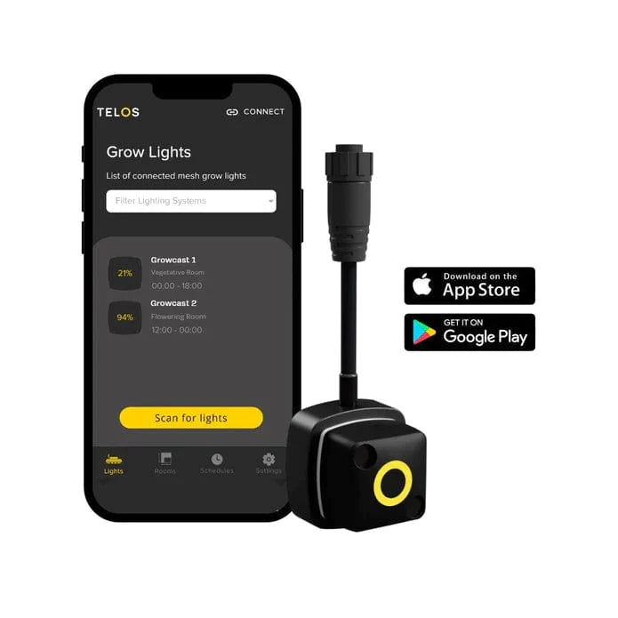 Telos Growcast Controller - Smart Plant Growth System for Hydroponics & Indoor Gardening | Perfect for Home Growers & Greenhouses