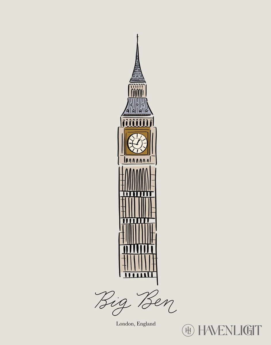 Big Ben By Elise Gomez - Premium Handcrafted Home Decor for Living Room, Office & Gifts | Vintage-Inspired Wall Clock & Decorative Piece