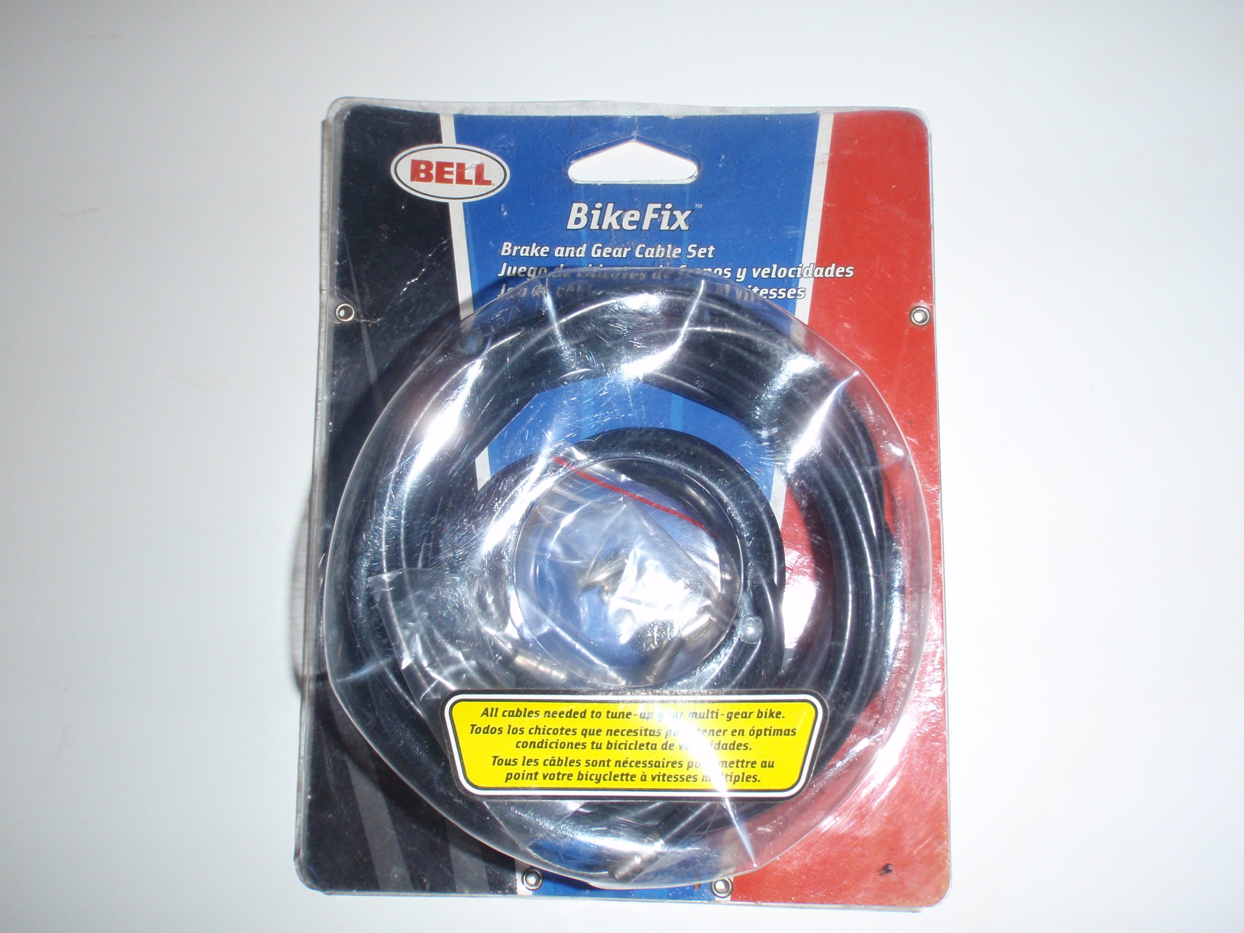 Bell PITCREW Bike Cable Change Kit - Complete Brake & Gear Cable Replacement Set for Road & Mountain Bikes - Perfect for DIY Bike Maintenance & Tune-Ups