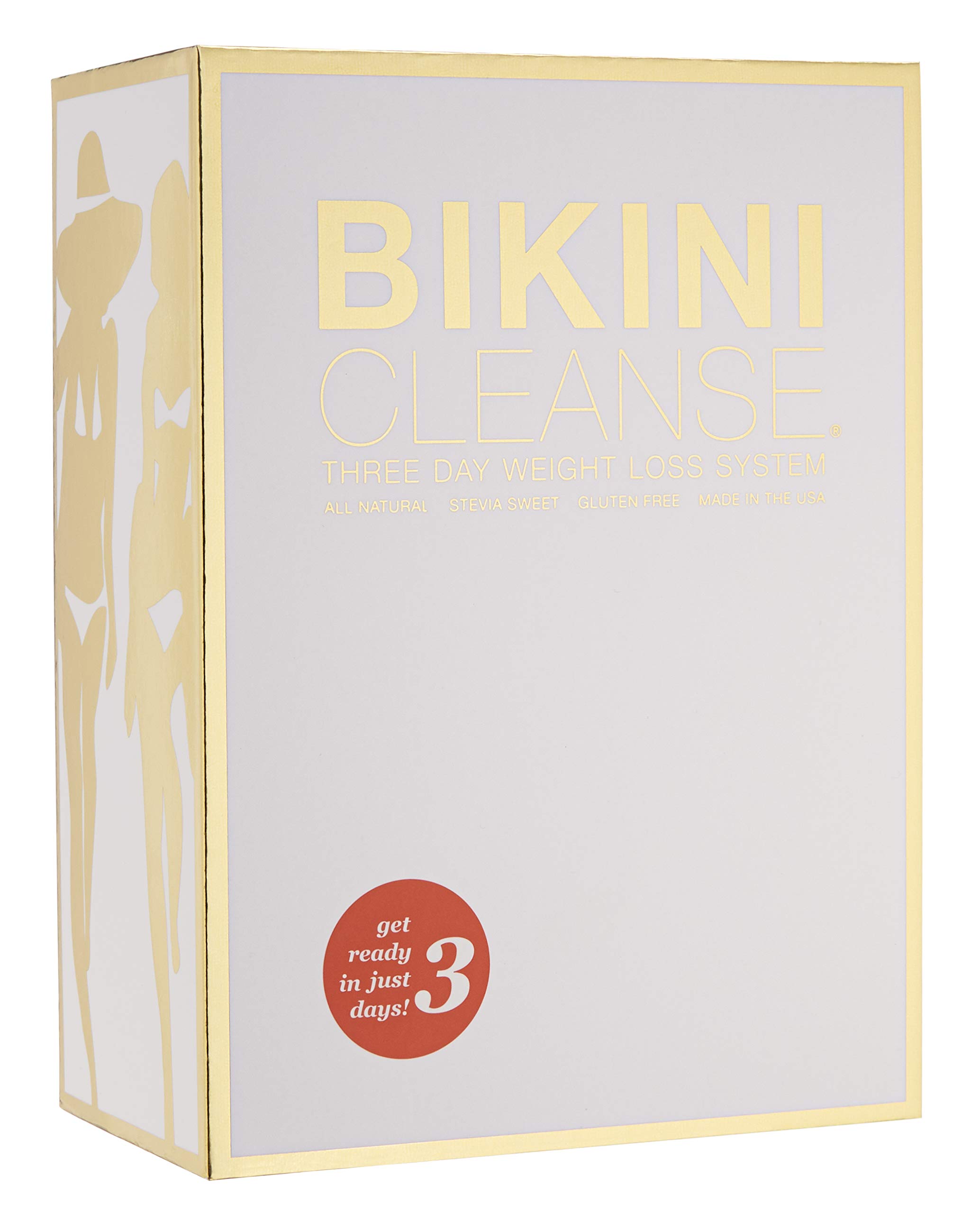 Bikini Cleanse 3-Day Weight Loss Detox System - Fast & Effective Body Cleanse for Women | Perfect for Pre-Vacation, Beach Body Prep & Wellness Routine