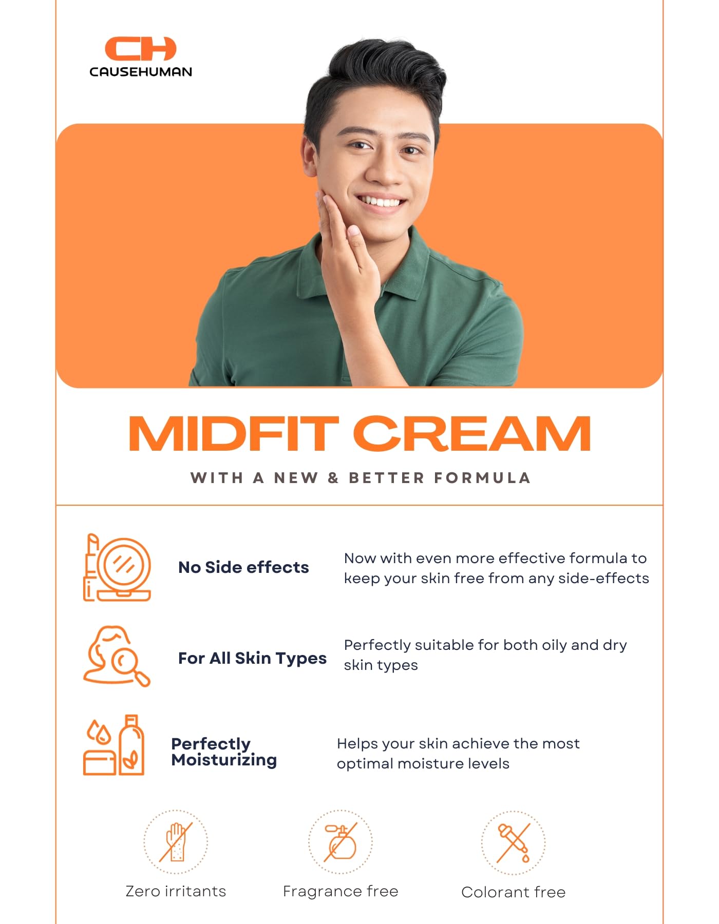 Midfit Cream 3.38 fl oz - Anti Cellulite Hot Cream for Men & Women | Natural Body Sculpting & Skin Tightening Formula | Herbal Scar Cleansing Essential Oil | Perfect for Post-Workout Recovery & Bum Cellulite Treatment