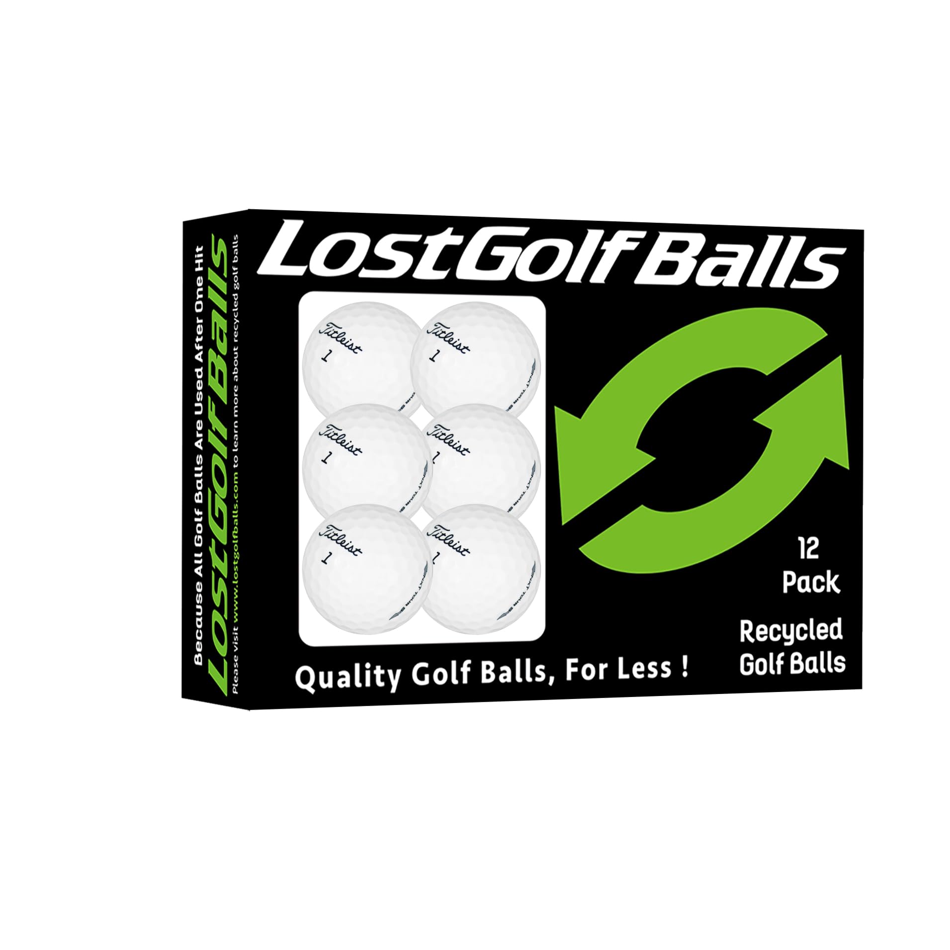 Titleist NXT Tour Golf Balls - Mint Used for Practice & Play