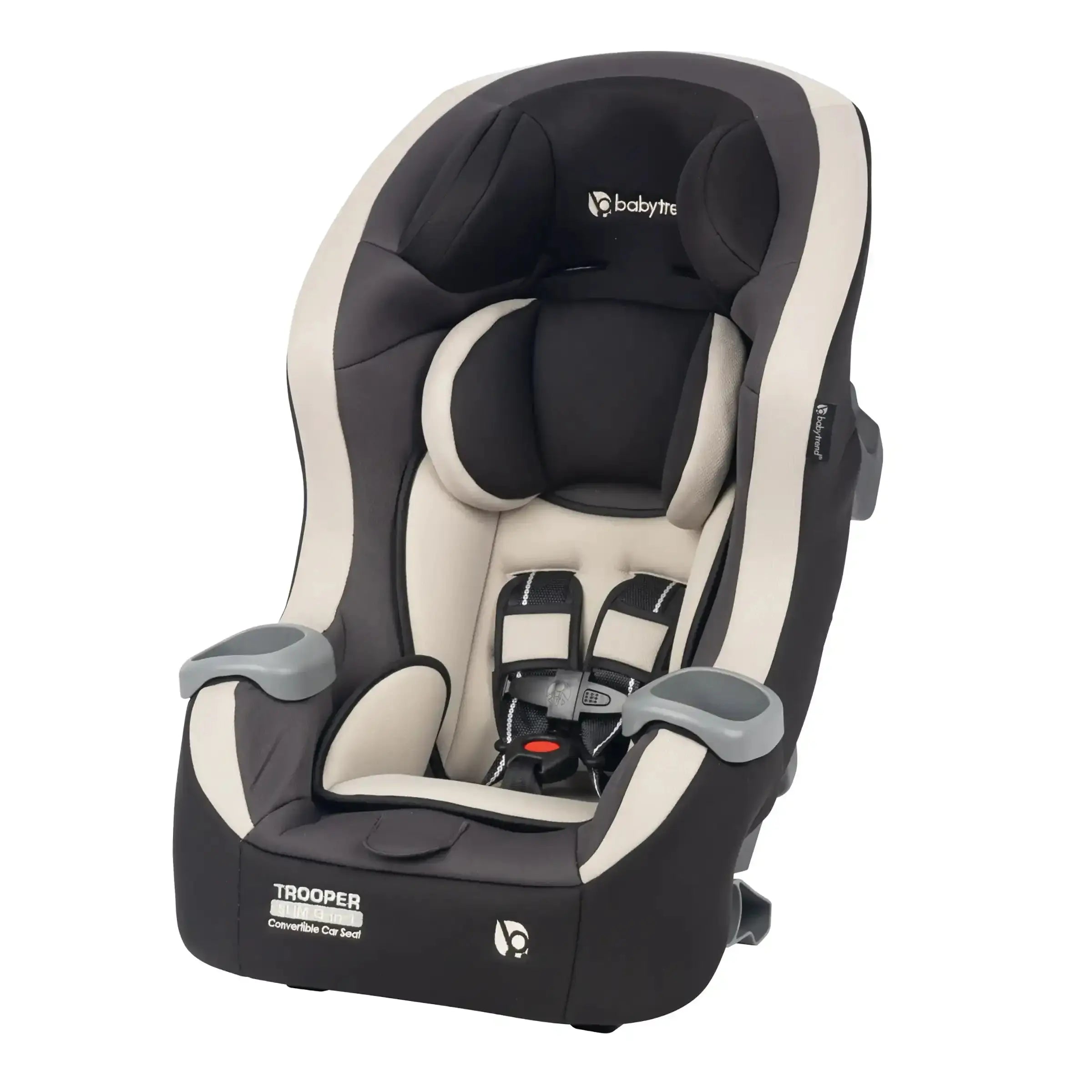 Trooper™ SLIM 3-in-1 Convertible Car Seat with Side Impact Protection - Desert Tan (Walmart Exclusive) | Safe for Infants, Toddlers & Big Kids | Perfect for Travel, School & Family Road Trips