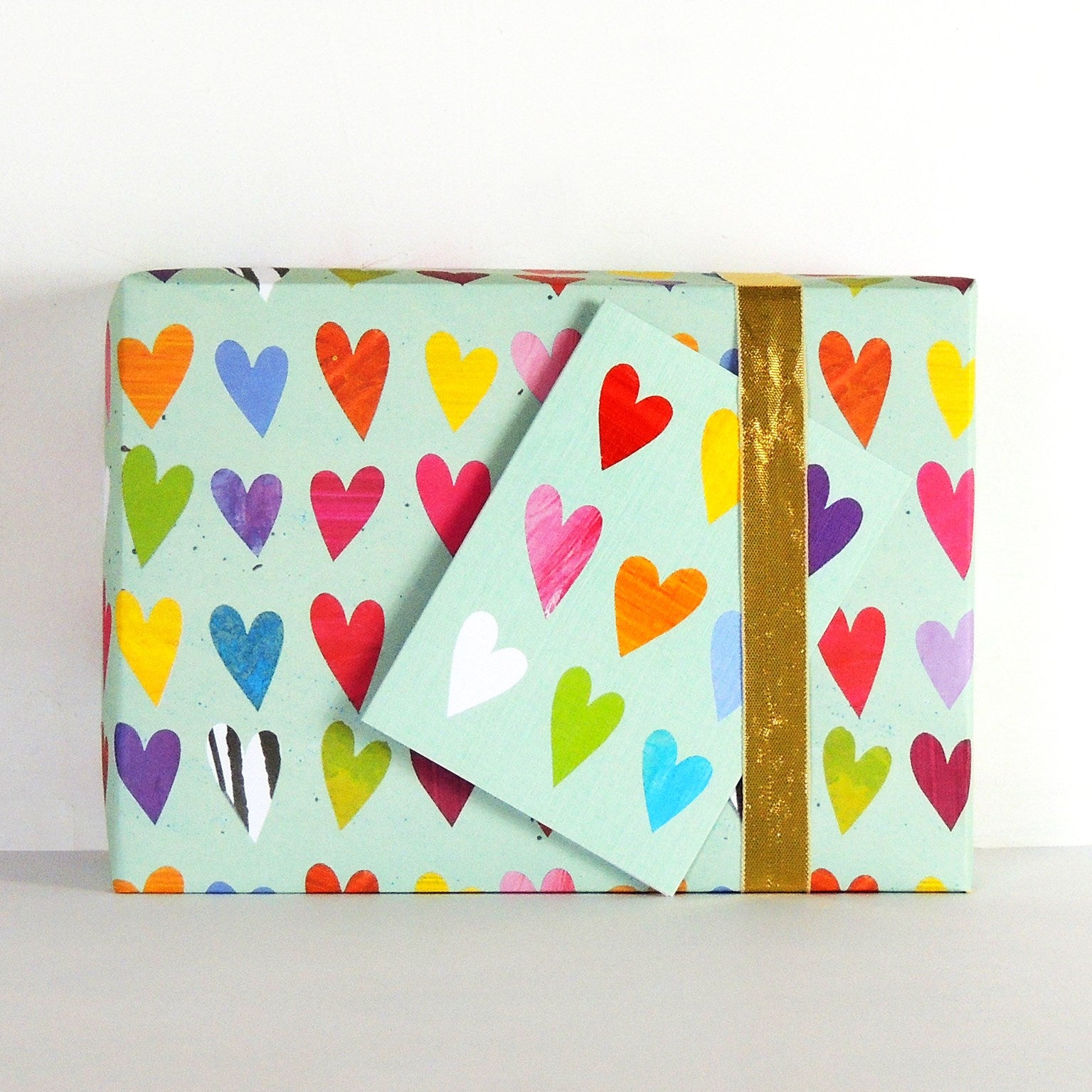Colorful Heart Birthday Cards - Elegant Greeting Cards for Birthdays, Anniversaries & Special Occasions - Perfect for Loved Ones & Friends