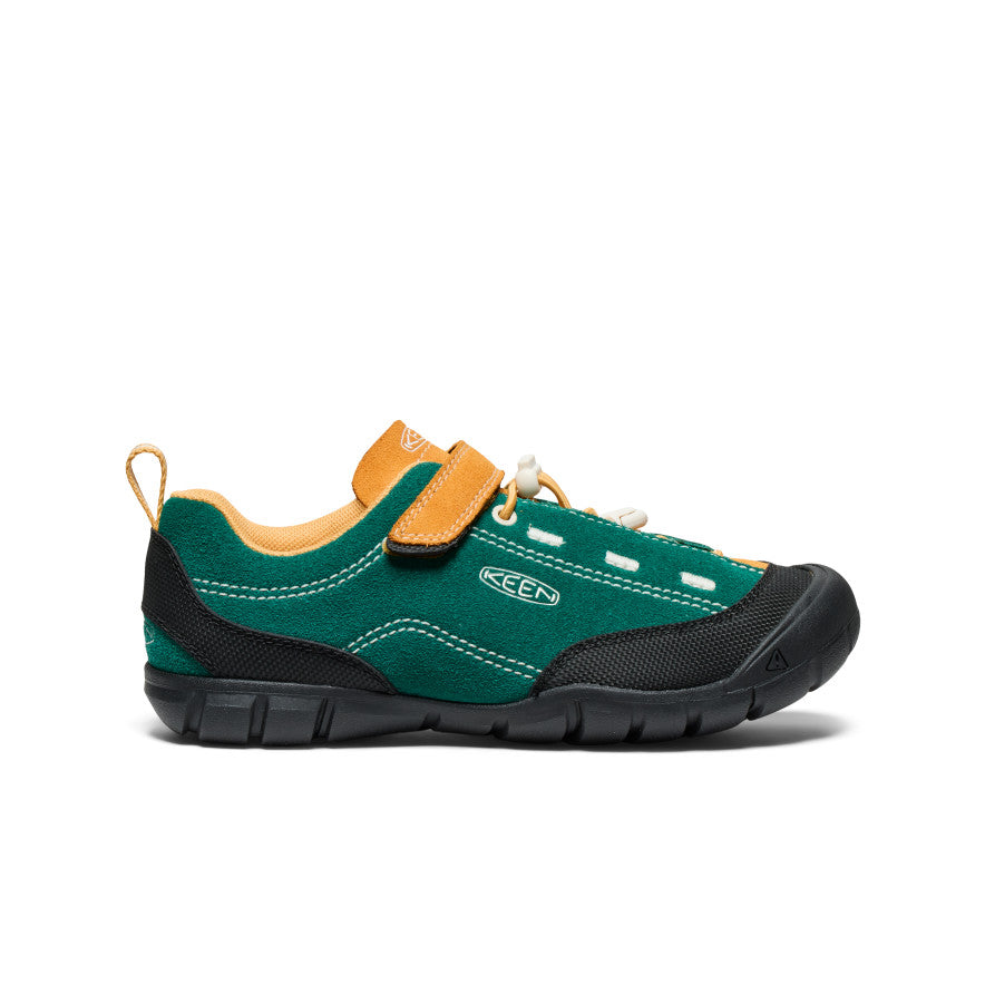 Big Kids' Jasper II Sneakers | Aventurine Green & Oak Buff Color | Comfortable Casual Shoes for School, Play & Everyday Wear
