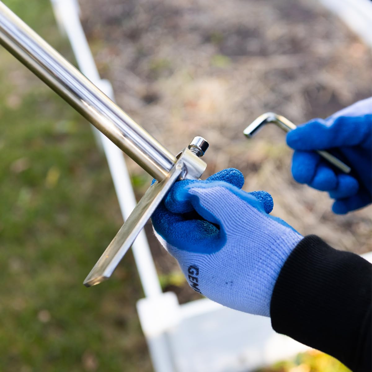 Gemplers 36-Inch One-Piece Soil Probe with Footstep - Heavy Duty Soil Sampling Tool for Gardening, Farming & Landscaping | Perfect for Testing Soil Moisture & Compaction