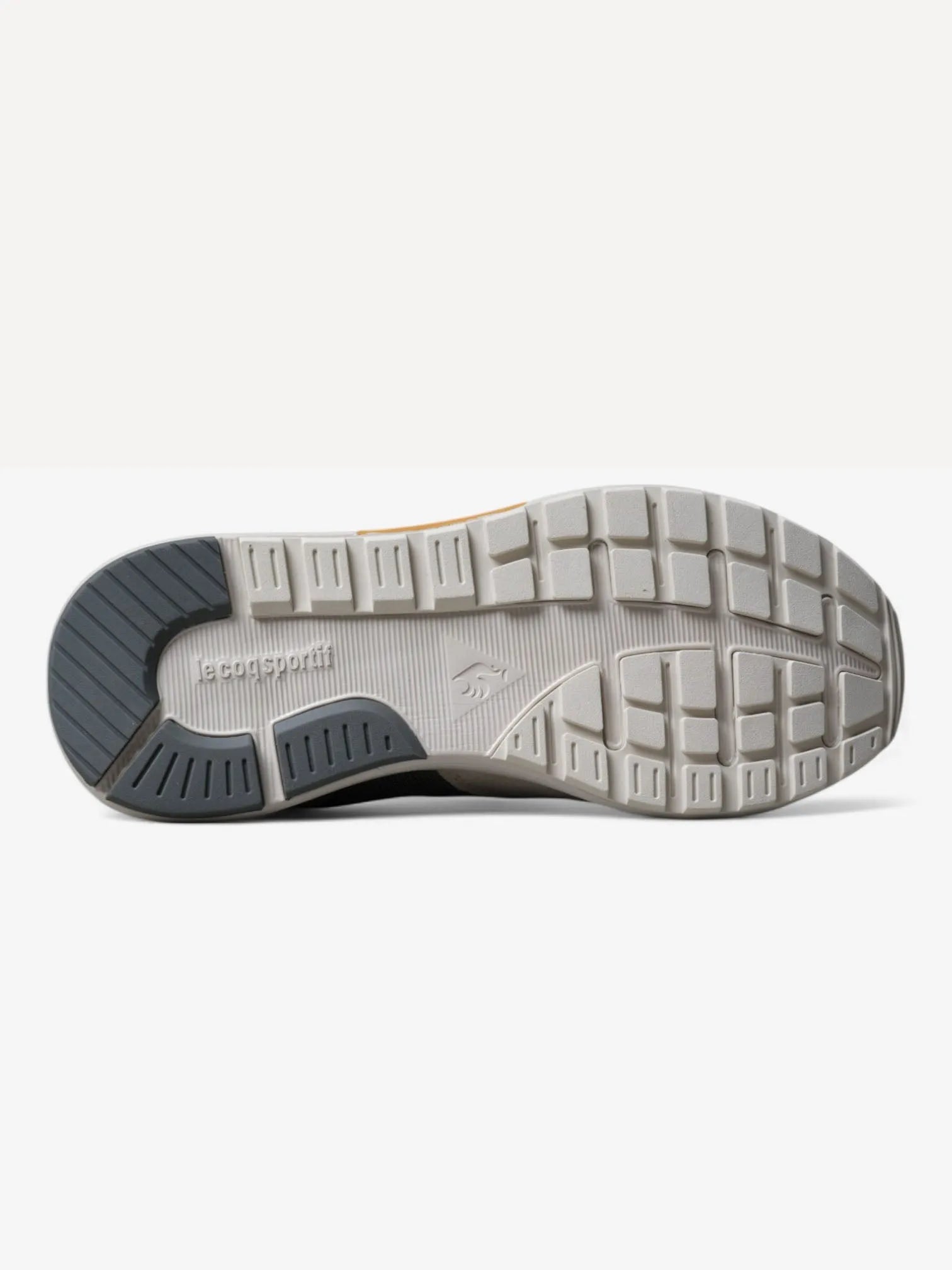 Le Coq Sportif Omega X Active Sneakers - Beige & Grey Running Shoes for Men & Women | Comfortable Lightweight Design for Gym, Workout & Casual Wear