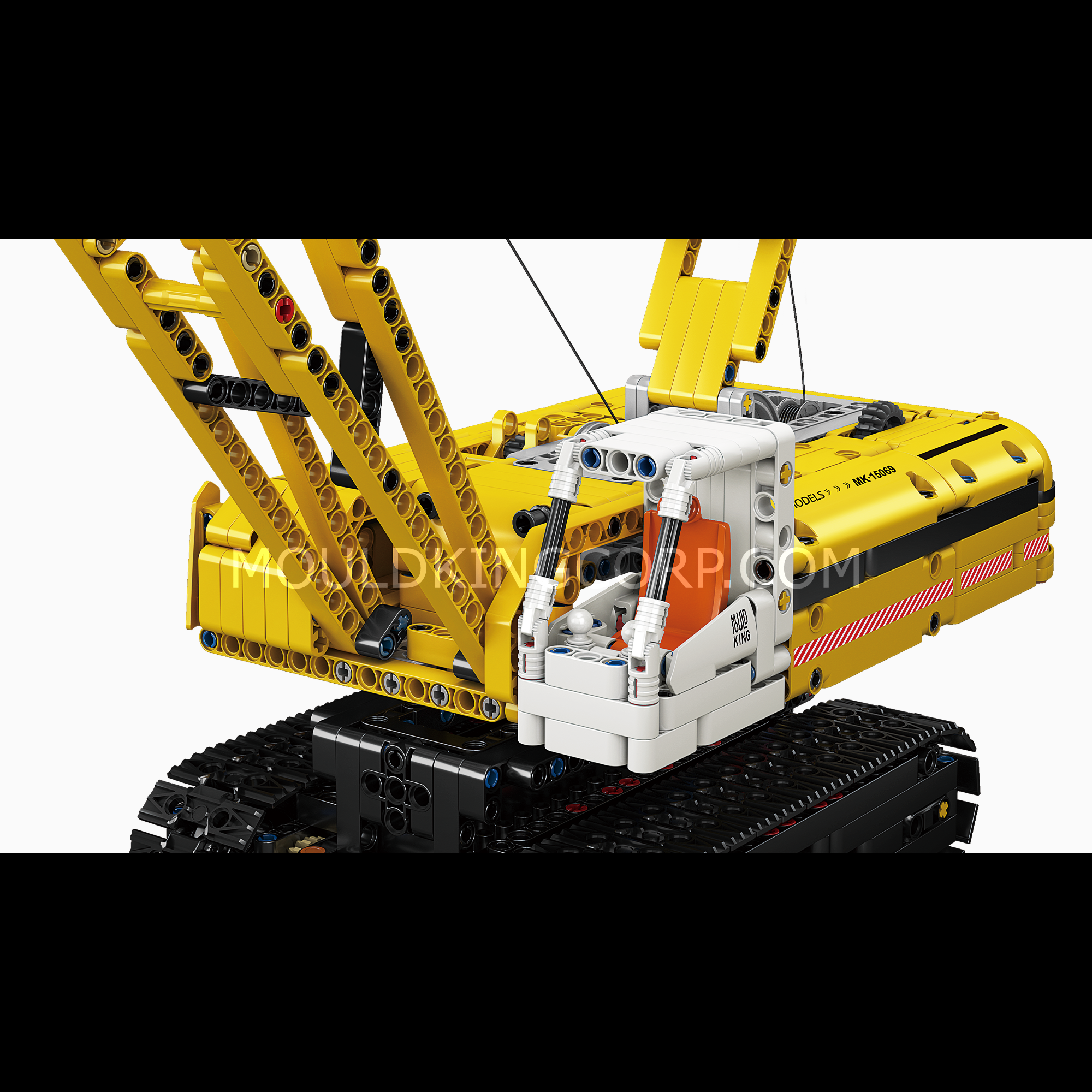 Mould King 15069/15070 Crawler Crane Remote Control Building Blocks Set - 1,292 PCS STEM Construction Toy for Kids & Adults | Perfect for DIY Projects, Engineering Learning & Collectible Display