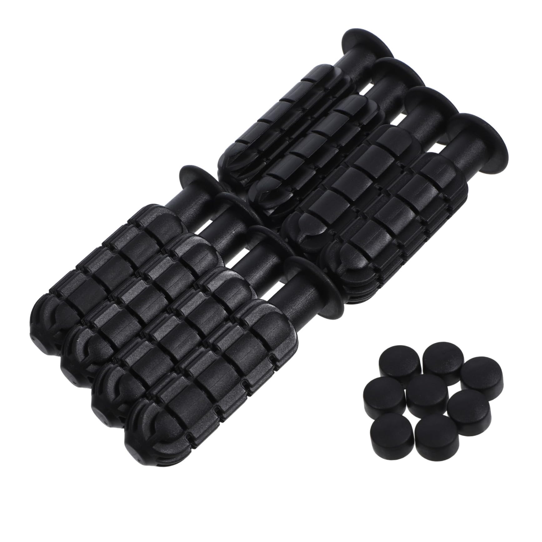 TOYANDONA 24 Pezzi Accessori Per Calcio Balilla - Maniglie Sostituibili per Calcio Tavolo, Grip Foosball Handle per Bambini e Adulti, Ideali per Partite in Casa e Tornei Amatoriali