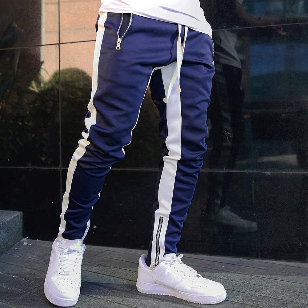 Kolongvangie Men's Jogger Pants - Athletic Workout Running Sweatpants for Gym, Casual Wear & Active Lifestyle | Comfortable Sports Bottoms for Training, Lounge & Outdoor Activities