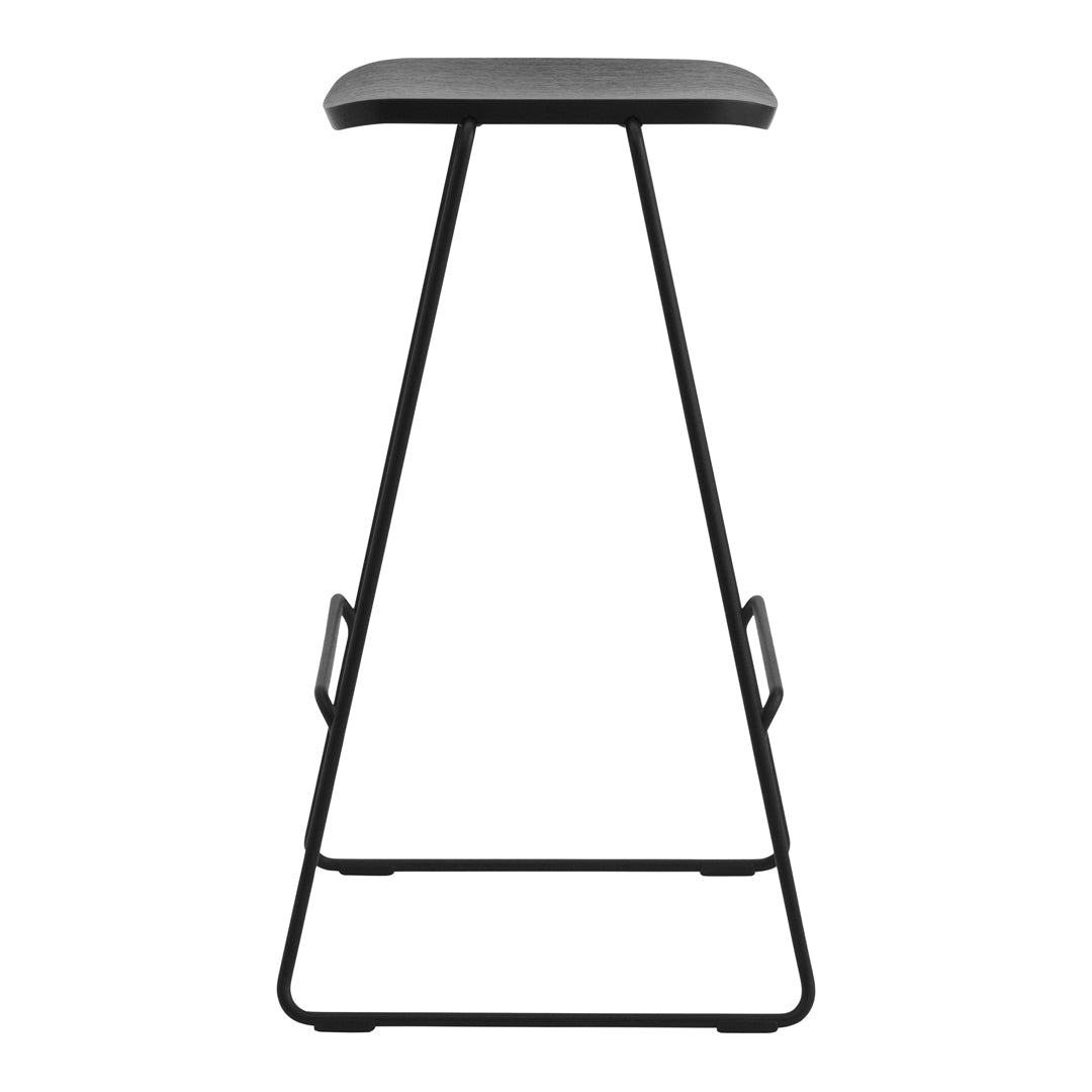 Iskos Berlin Just Bar Stool by Normann Copenhagen - Modern Kitchen Counter Stool for Dining & Home Bar Decor