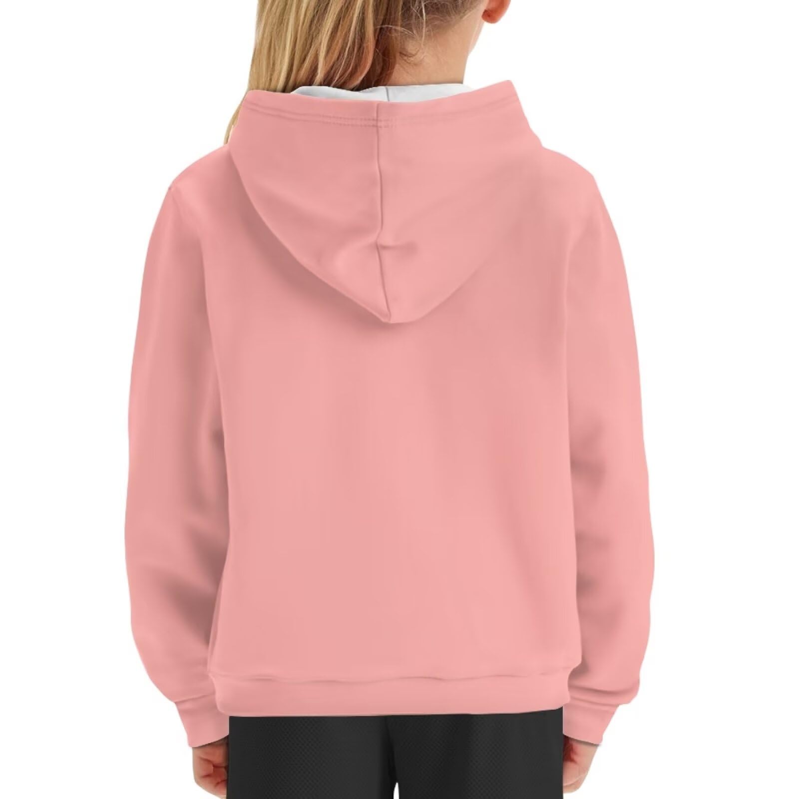 Ystardream Teen Girls Hooded Sweatshirt with Drawstrings - Long Sleeve Pullover Hoodie for Kids | Perfect for School, Casual Wear & Outdoor Activities
