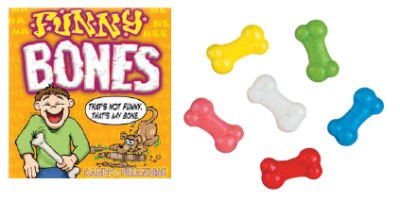 Funny Bones Candy - 4351 Pieces Bulk Halloween Candy for Trick or Treat, Party Favors, Office Snacks & Holiday Gift Baskets