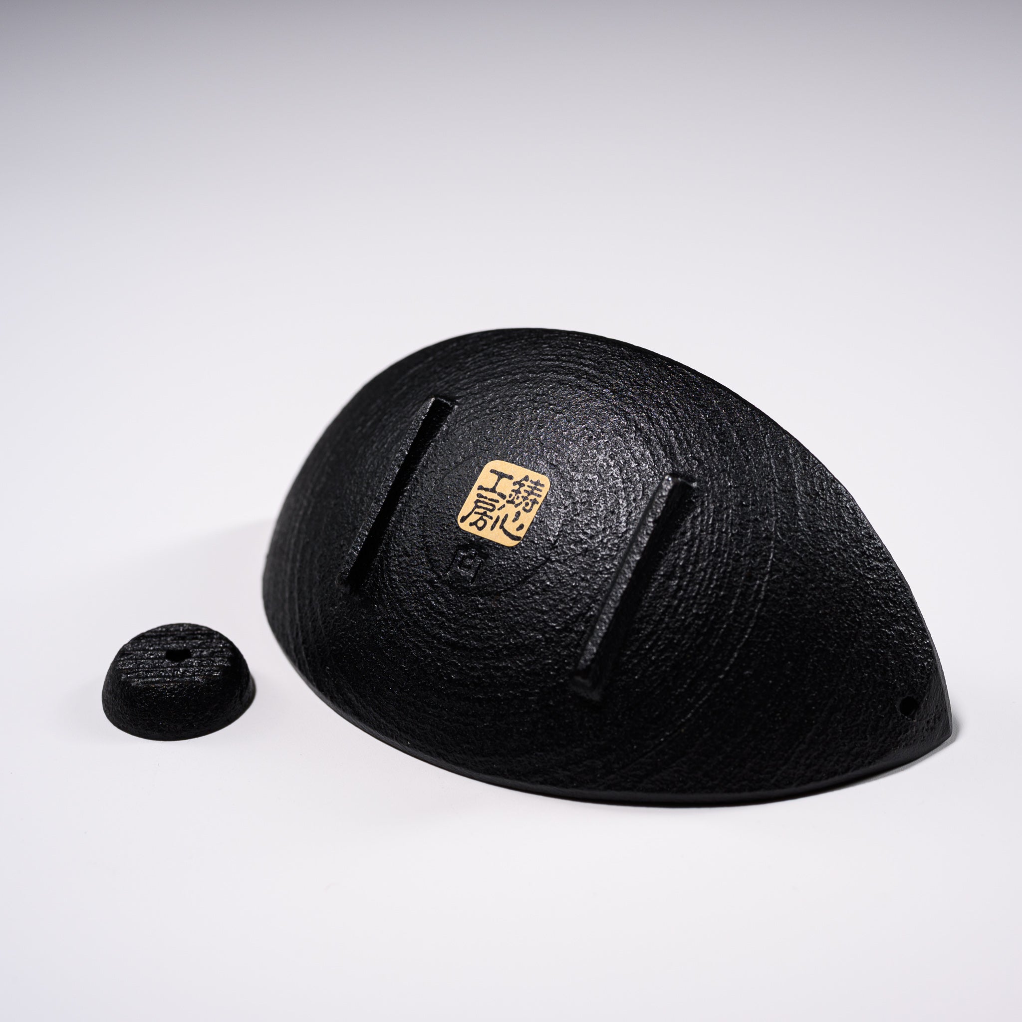 Yamagata Cast Iron Incense Holder - Sasafune Small Size - Traditional Japanese Incense Burner for Meditation, Yoga & Home Decor