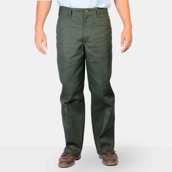 Original Ben's Pants - Premium Olive Green Casual Trousers for Men | Comfortable & Stylish Outdoor Hiking, Travel & Everyday Wear