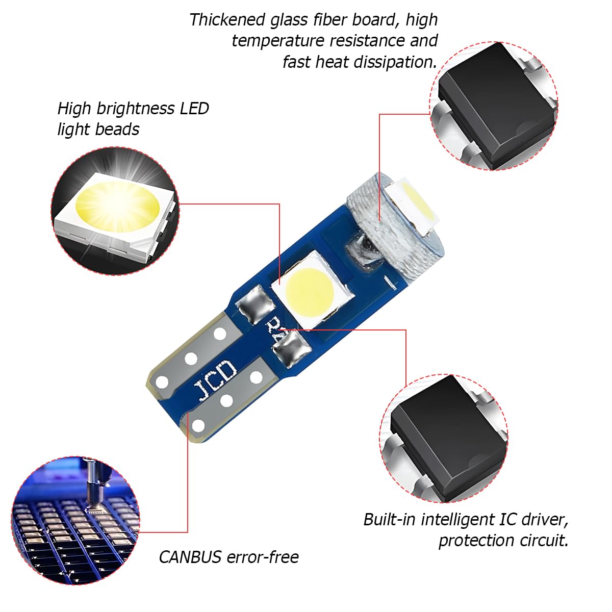 BELOMI 20-Pack T5 LED Bulbs for Car Dashboard - Super Bright 3030-3SMD Replacement with Twist Lock Socket - Blue Instrument Cluster Gauge Lights (Perfect for Night Driving & Dashboard Illumination)