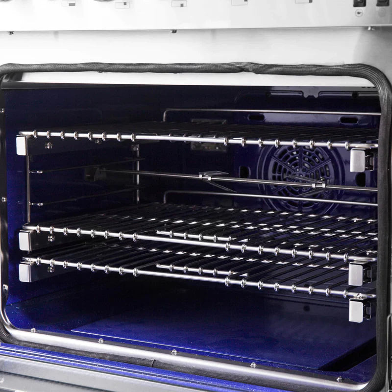 Forno 60 Inch Capriasca Dual Fuel Range with 240V Electric Oven - 10 Sealed Burners & 200,000 BTUs - Model FFSGS6187 - Perfect for Large Kitchens, Restaurants, and Catering Services