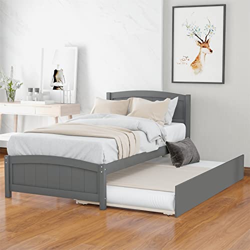 Gray With Trundle