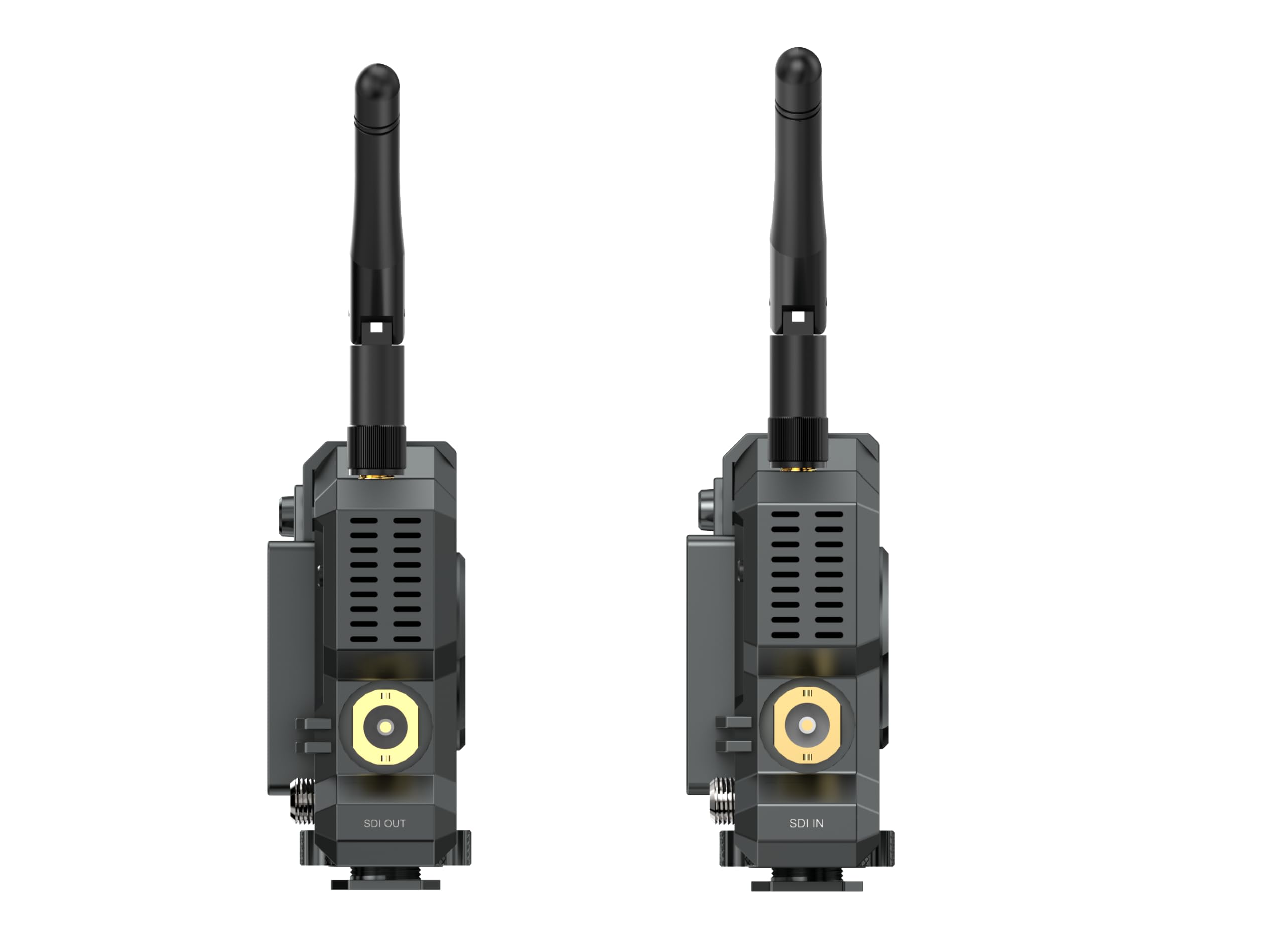 Hollyland Mars 400S Pro II Wireless HDMI/SDI Video Transmission System - 1080P HD Streaming up to 450ft with Low Latency - Includes 2 x NPF-570 Batteries, Charger & Cable Ties - Perfect for Live Events, Film Production & Broadcast Studios