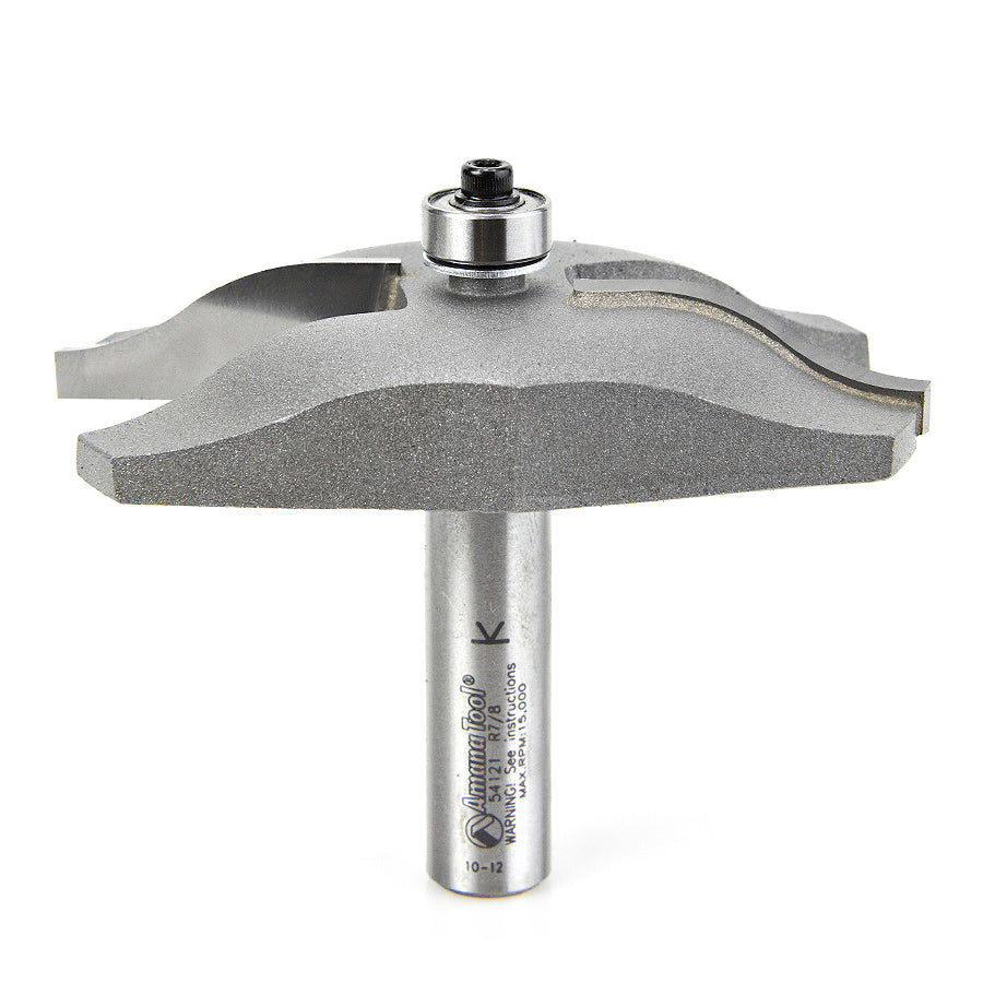 Amana 54121 Ogee Raised Panel 1/2 Shank Router Bit for Woodworking & Cabinet Making - Perfect for DIY Projects & Professional Carpentry