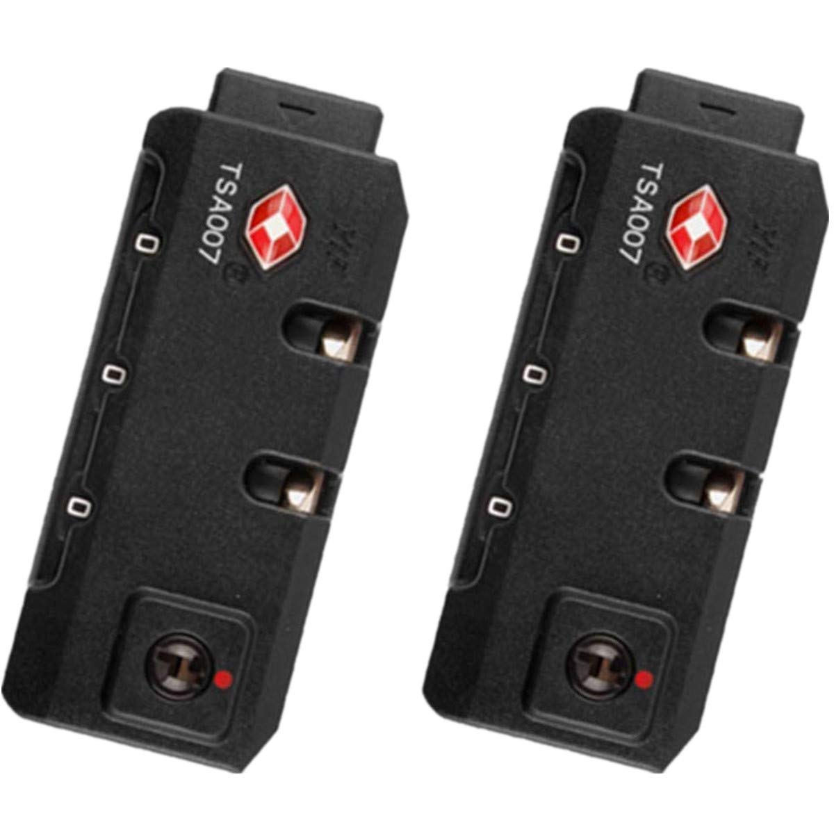 Replacement Travel Luggage Password Lock Set (2-Pack) - Suitcase Lock Accessories S025 (YF) for Secure Travel & Airplane Use