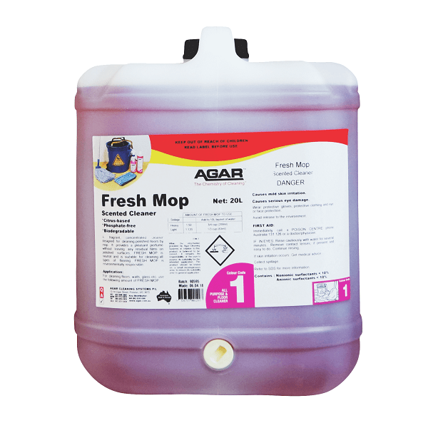 Eco-Friendly Agar Fresh Mop with Citrus Fragrance | Non-Toxic & Sustainable Cleaning | Perfect for Hardwood Floors & Tile Surfaces