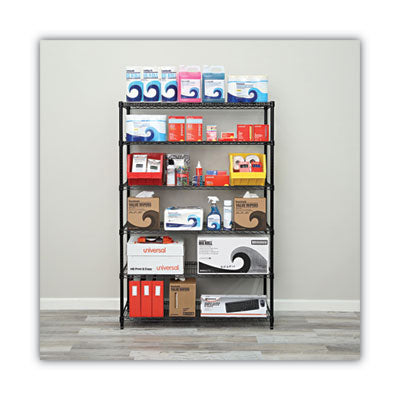 Alera® NSF Certified 6-Tier Wire Shelving Unit - 48