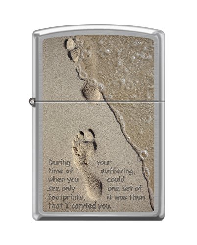 Zippo Windproof Lighters - Refillable & Durable Metal Lighter for Outdoor, Camping, Hiking & Everyday Carry (Perfect for Lighting Candles, Cigars & Bonfires)
