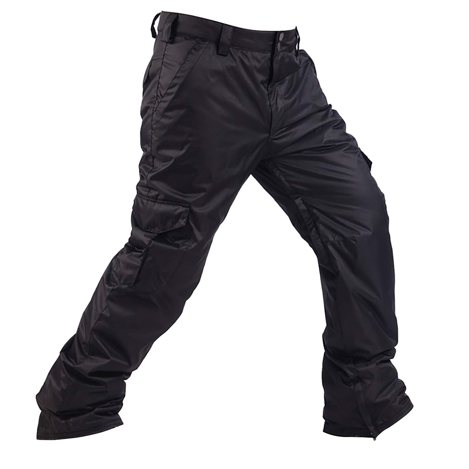 NCWSO Women's Double-Layer Windproof Ski Pants - Thermal Insulated Snowboard Pants for Winter Sports & Outdoor Activities