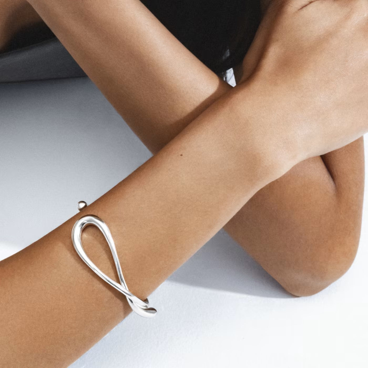 Stylish Silver Mercy Twist Bangle Bracelet for Women - Perfect for Everyday Wear, Parties & Gift Giving