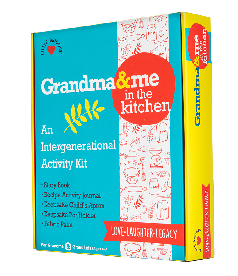 Grandma and Me: Fun Kitchen Activity Kit for Kids - Cooking & Bonding Time with Grandparents