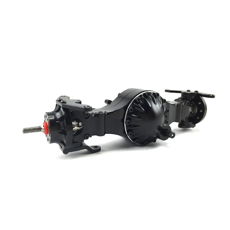1/14 Scale 4x4 6x6 8x8 Metal Differential Front & Rear Axle Assembly for TAMIYA Tractor Truck DIY RC Cars - Perfect for Model Dump Trucks, Off-Road Vehicles & Crawler Projects