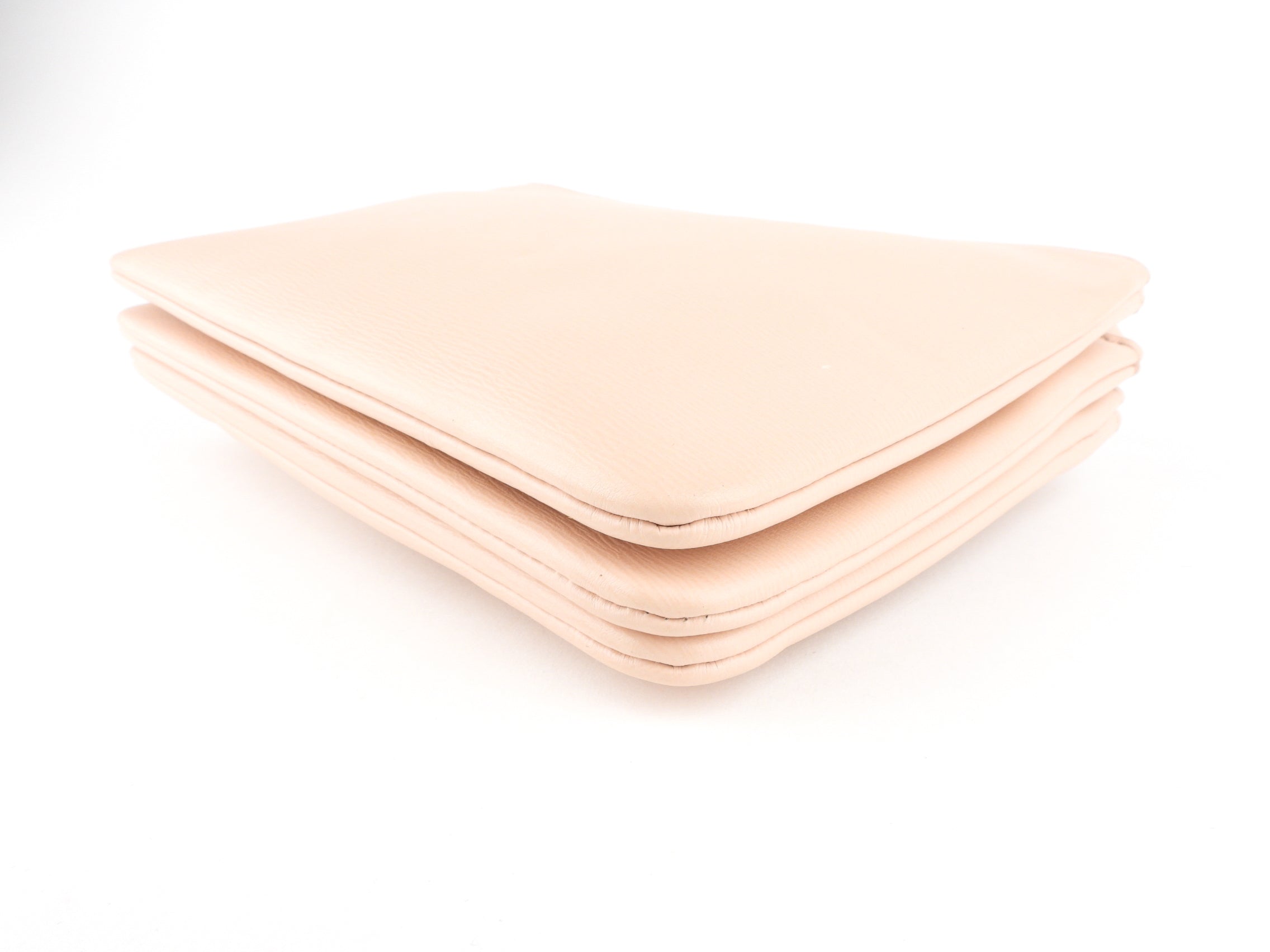 Celine Blush Pink Leather Trio Shoulder Bag for Women - Luxury Crossbody Purse with Adjustable Strap, Perfect for Work, Travel & Evening Out