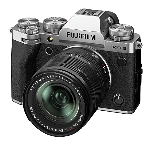 Fujifilm X-T5 Mirrorless Digital Camera with 40MP Sensor - 4K Video, 5-Axis IBIS | Perfect for Travel Photography, Vlogging & Street Shooting