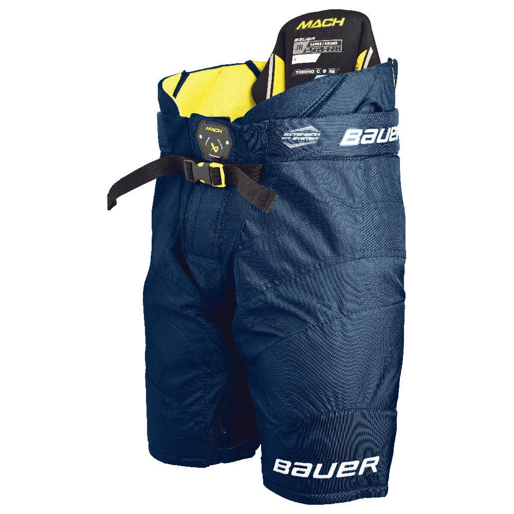 Bauer Supreme Mach Junior Ice Hockey Pants - Youth Protective Hockey Gear for Ice Skating & Training - Perfect for Games, Practice & Winter Sports
