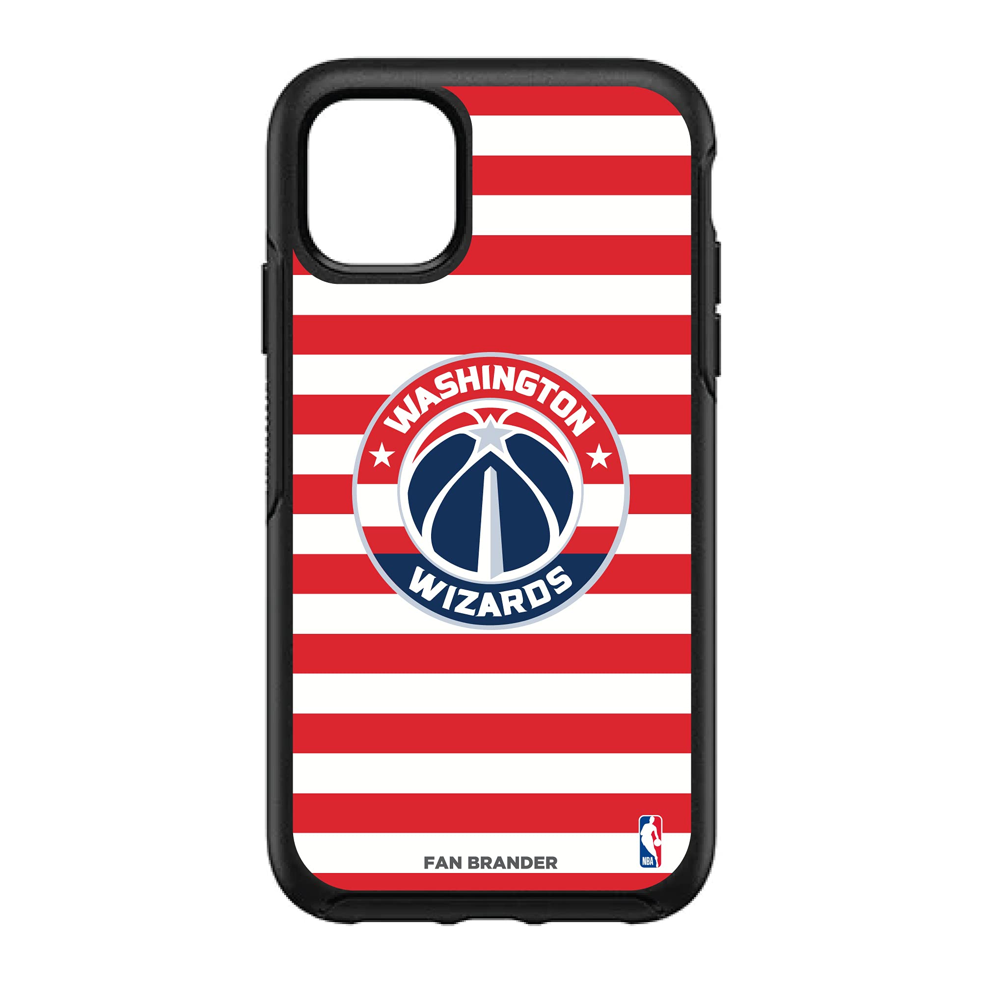 NBA OtterBox Symmetry iPhone Case - Stripes Design for Sports Fans