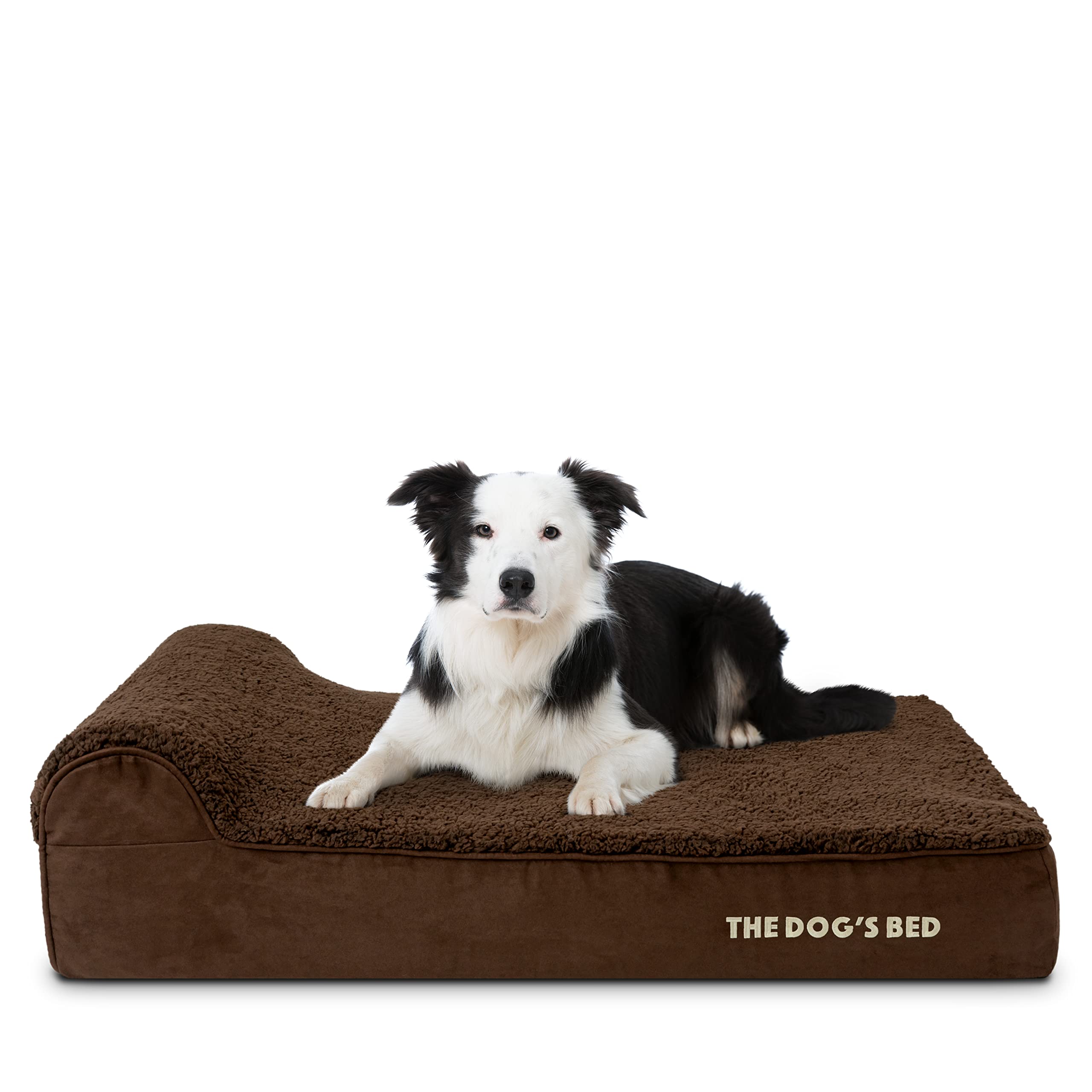 Orthopedic Dog Bed for Large & Extra Large Dogs - Memory Foam Support with Waterproof Washable Cover - Calming Pet Bed for Joint Pain Relief - Perfect for Home, Crate & Travel Use (Sizes M to XXXL)
