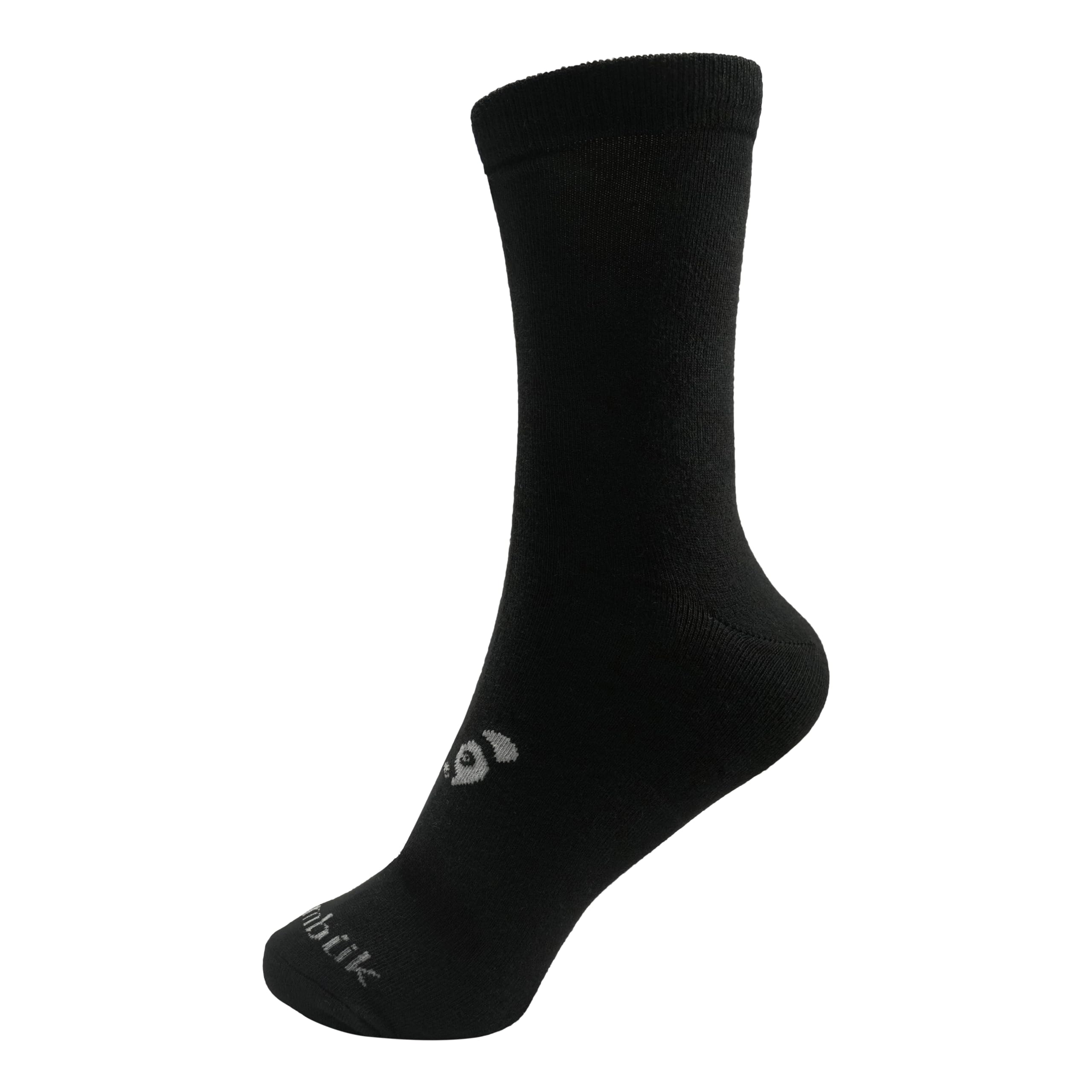 Premium Men's Bamboo Fiber Dress Socks - Soft & Breathable Black Formal Socks (3-Pack) - Perfect for Business, Office & Special Occasions