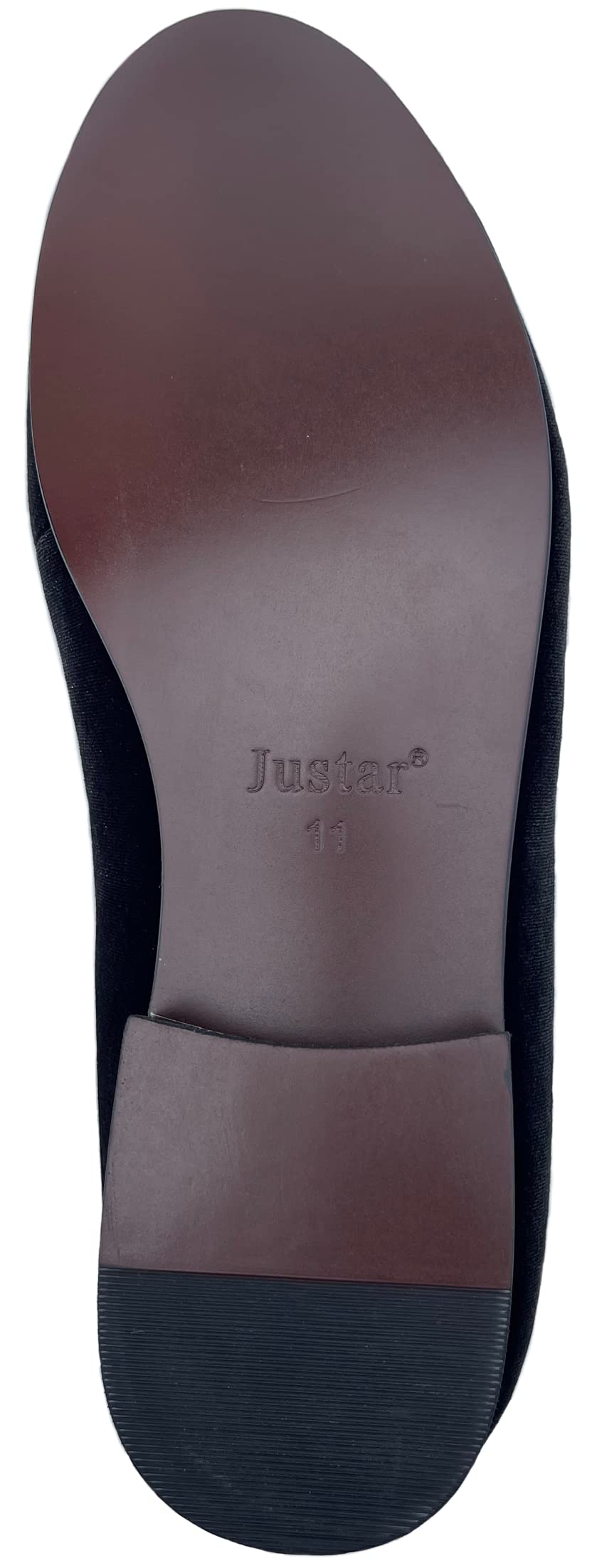 Justar Men's Velvet Belgian Loafers - Premium Formal Dress Shoes for Weddings & Business | Slip-On Tuxedo Smoking Slippers | Comfortable Flats for Office, Parties & Special Occasions